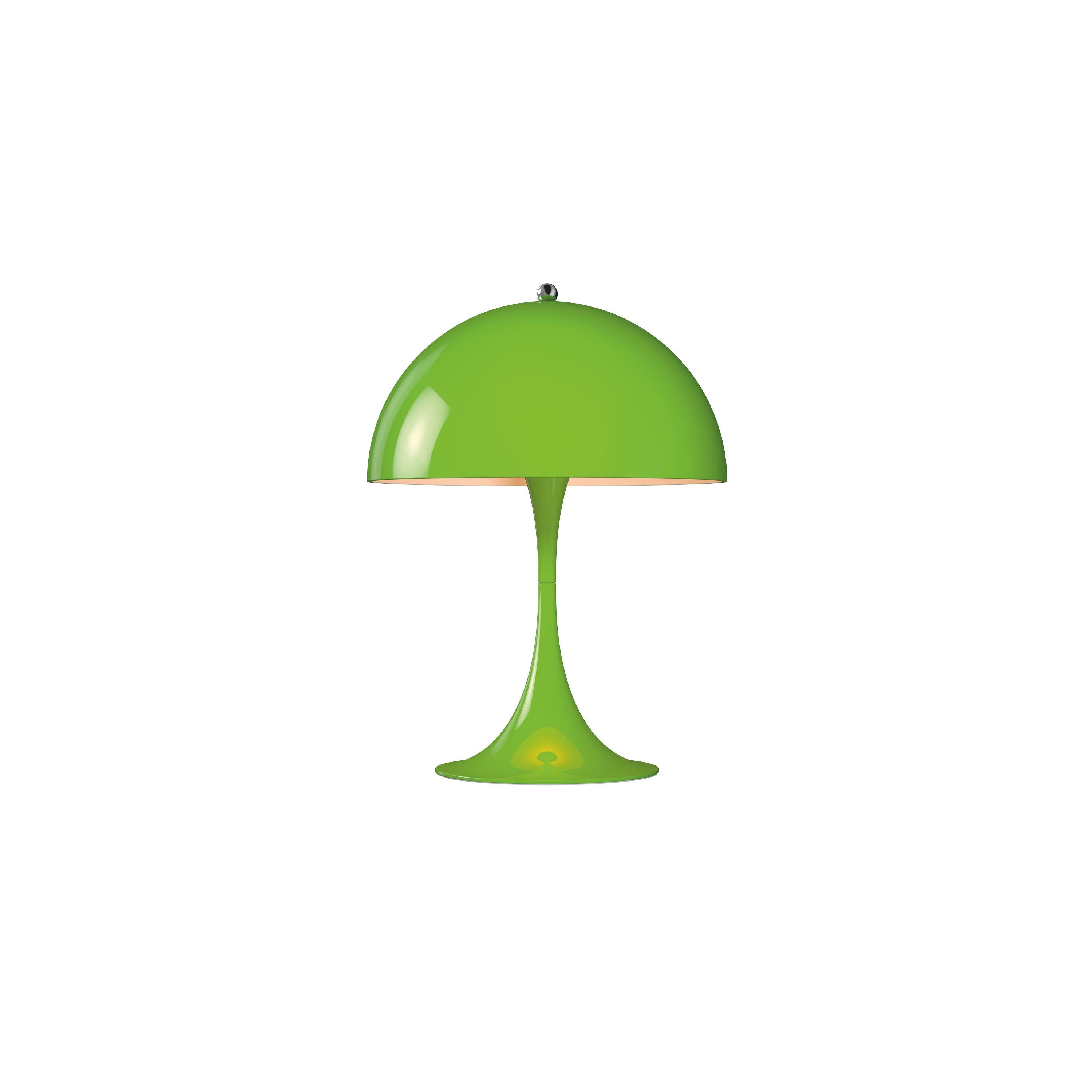For Sale: Green (yellow green.jpg) Louis Poulsen Panthella 250 Table Lamp by Verner Panton