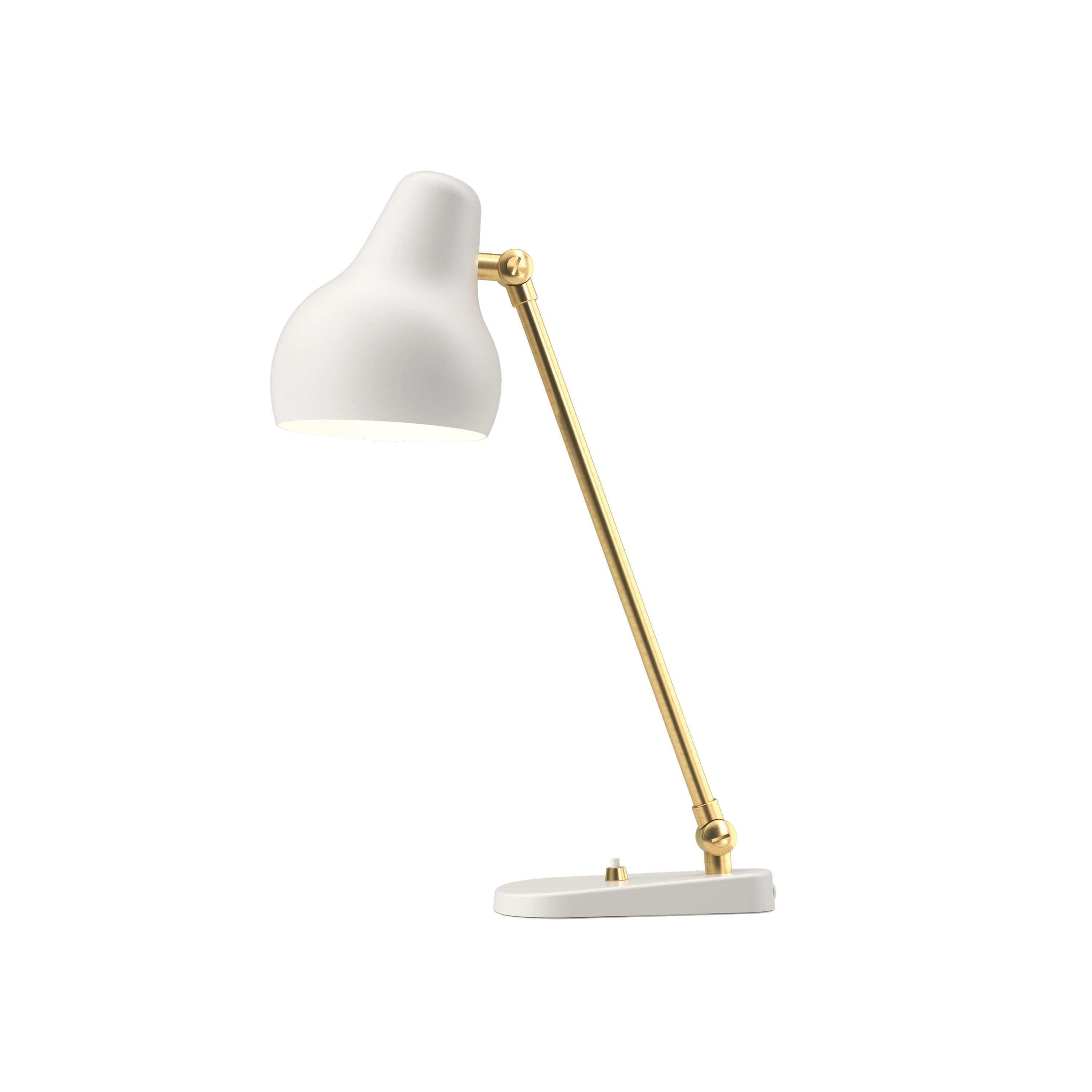 For Sale: White (white.jpg) Louis Poulsen VL38 Table Lamp by Vilhelm Lauritzen