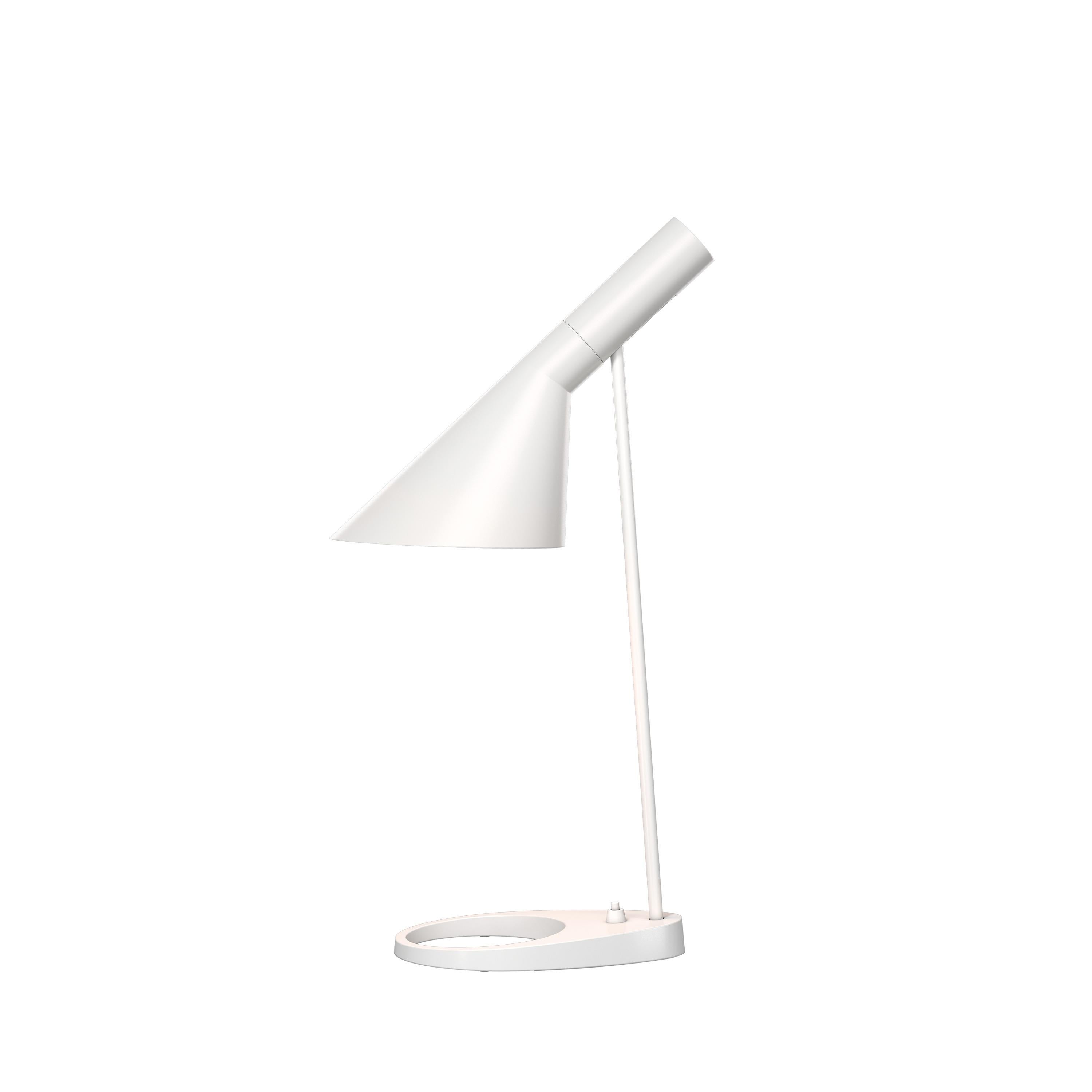 For Sale: White (white.jpg) Louis Poulsen AJ Table Lamp by Arne Jacobsen