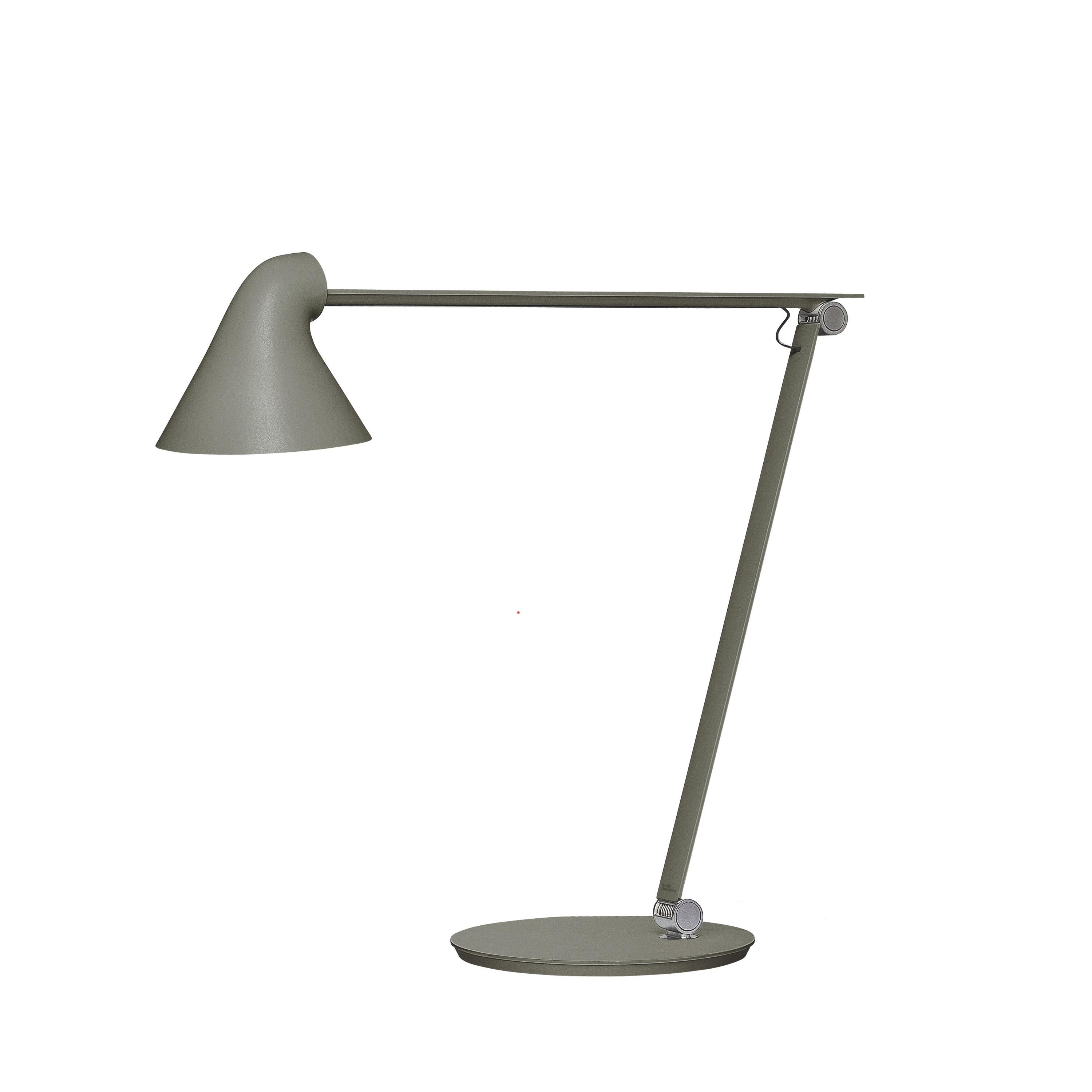 En vente : Gris (dark aluminum grey.jpg) Lampe de bureau Louis Poulsen NJP par Nendo, Oki Sato