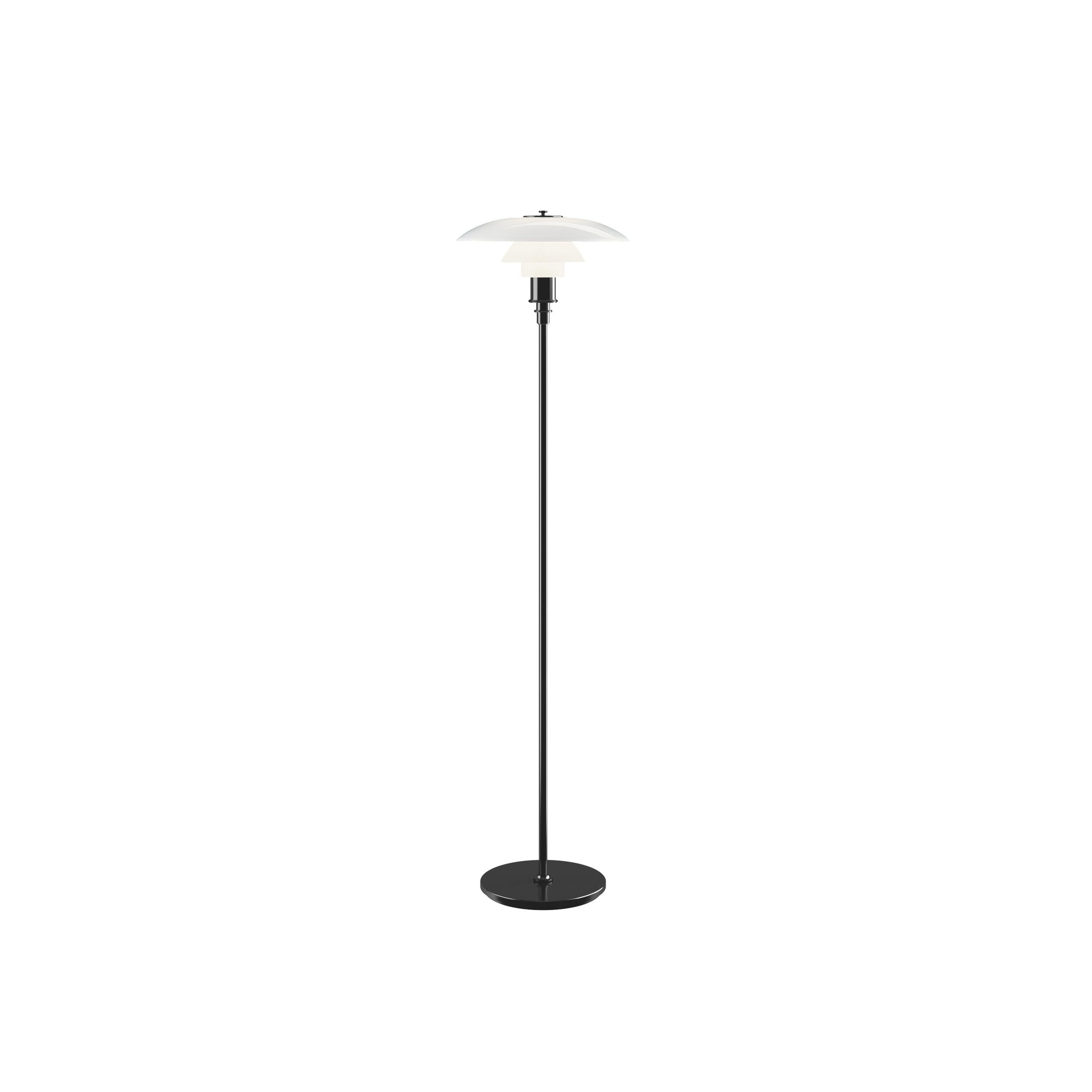 For Sale: Black (black.jpg) Louis Poulsen PH 3½-2½ Floor Lamp by Poul Henningsen