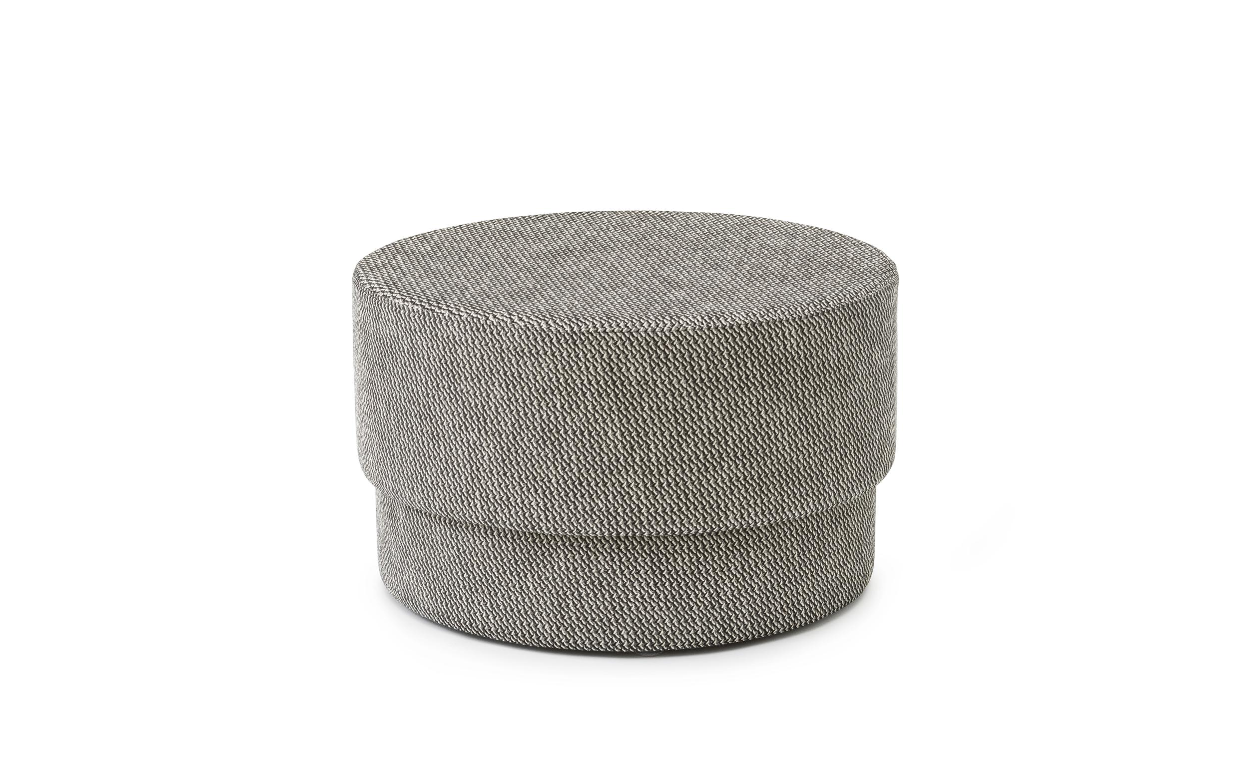 For Sale: Black Normann Copenhagen Medium Silo Pouf by Hans Hornemann