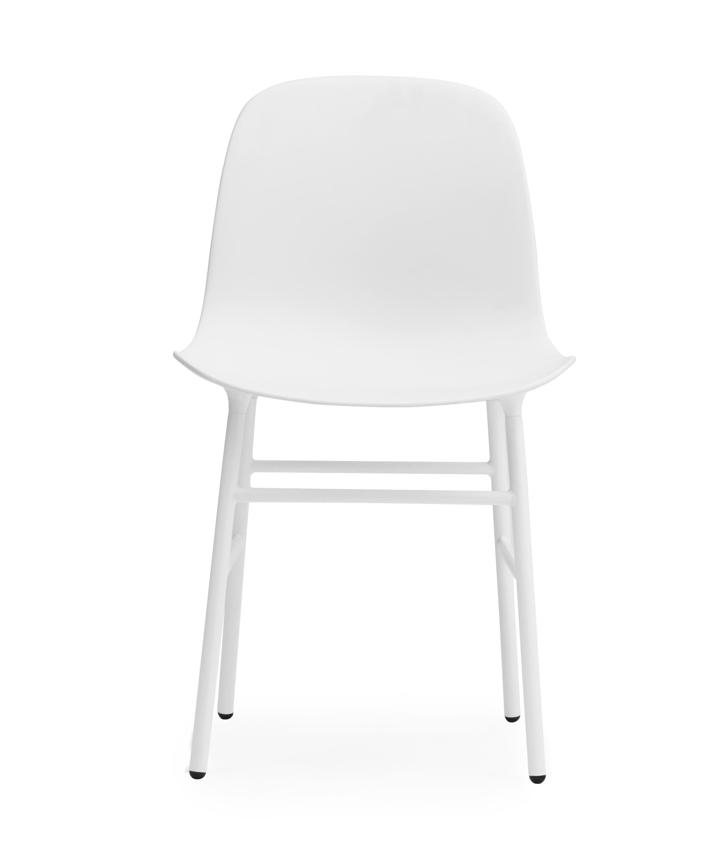 For Sale: White (Form White) Normann Copenhagen Form Chair in Steel by Simon Legald 2