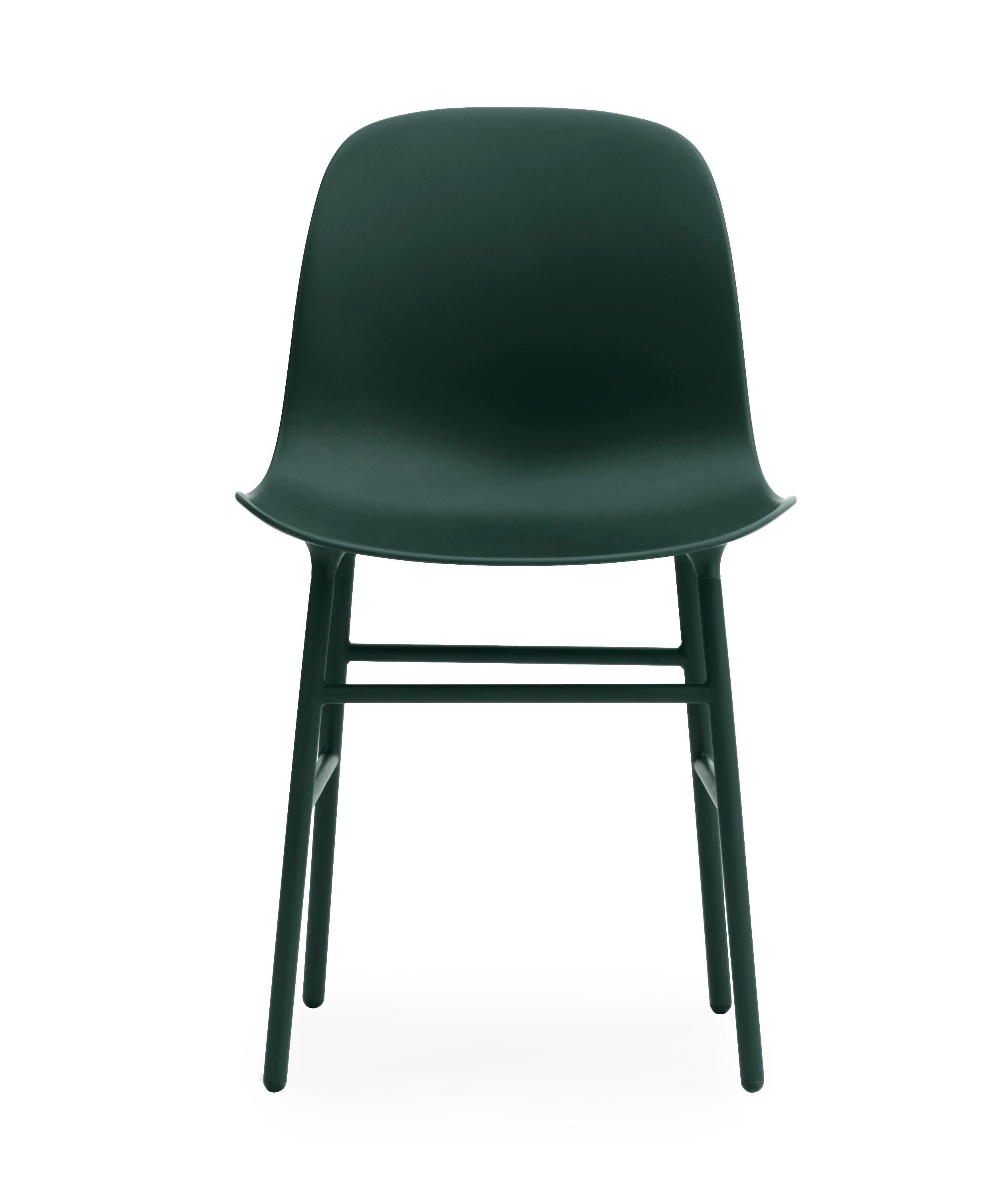 For Sale: Green (Form Green) Normann Copenhagen Form Chair in Steel by Simon Legald 2