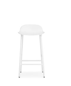 Normann Copenhagen Form Counter Stool in Steel by Simon Legald