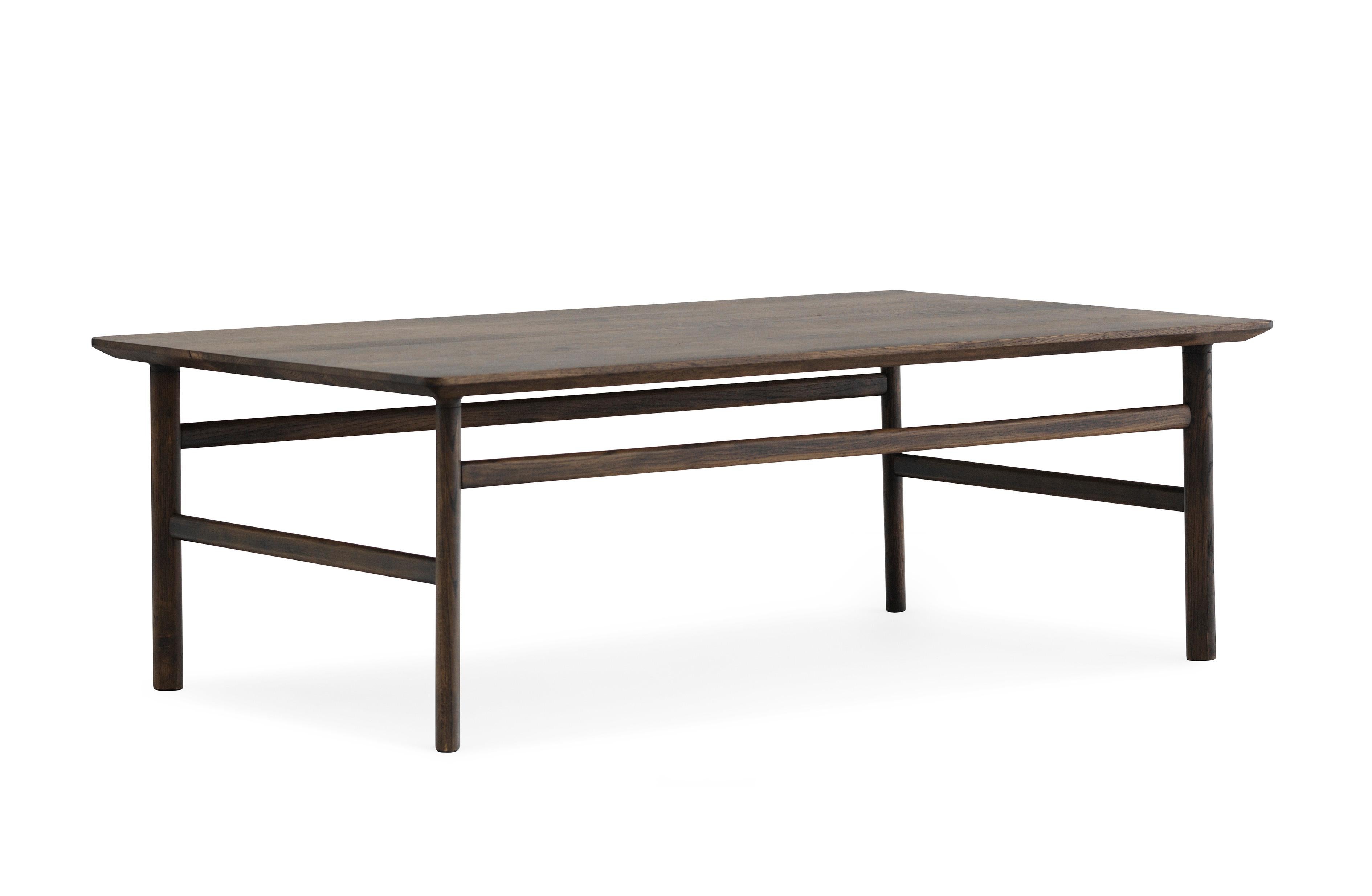 For Sale: Brown (Smoked Oak) Normann Copenhagen Large Grow Coffee Table by Simon Legald 2