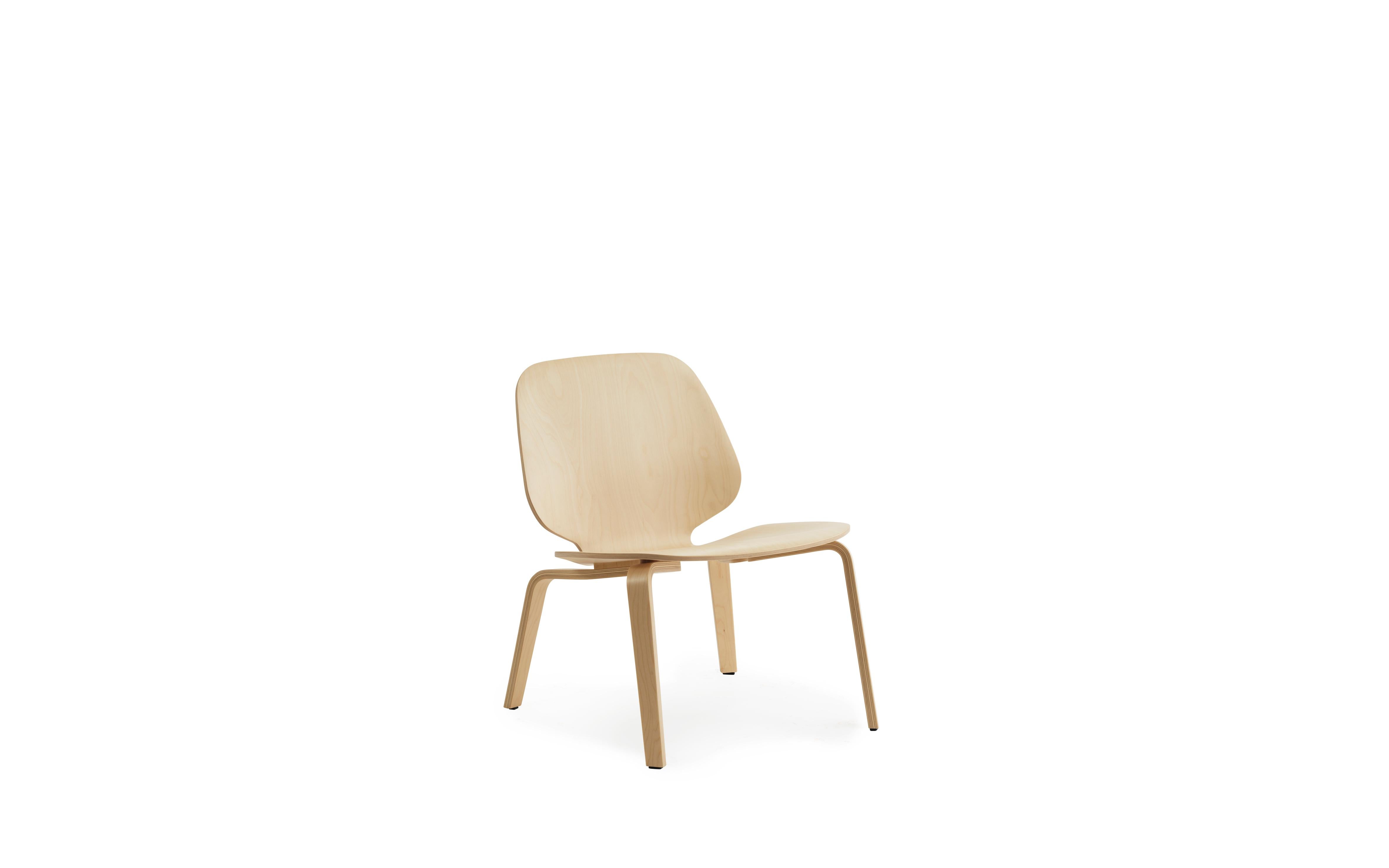 For Sale: Beige (My Chair Birch) Normann Copenhagen My Chair with Lounge Base by Nicholai Wiig Hansen 2