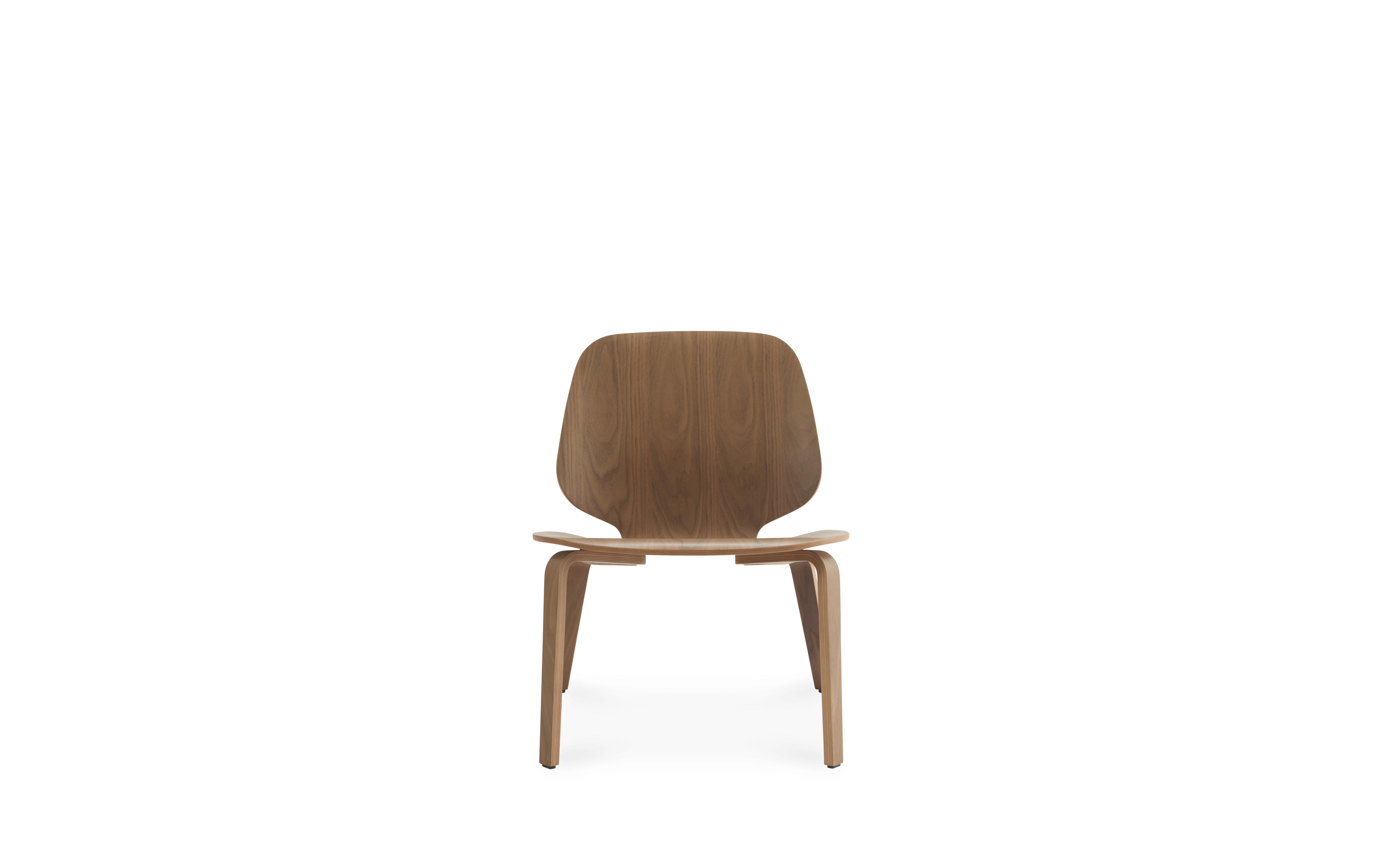 For Sale: Brown (My Chair Walnut) Normann Copenhagen My Chair with Lounge Base by Nicholai Wiig Hansen
