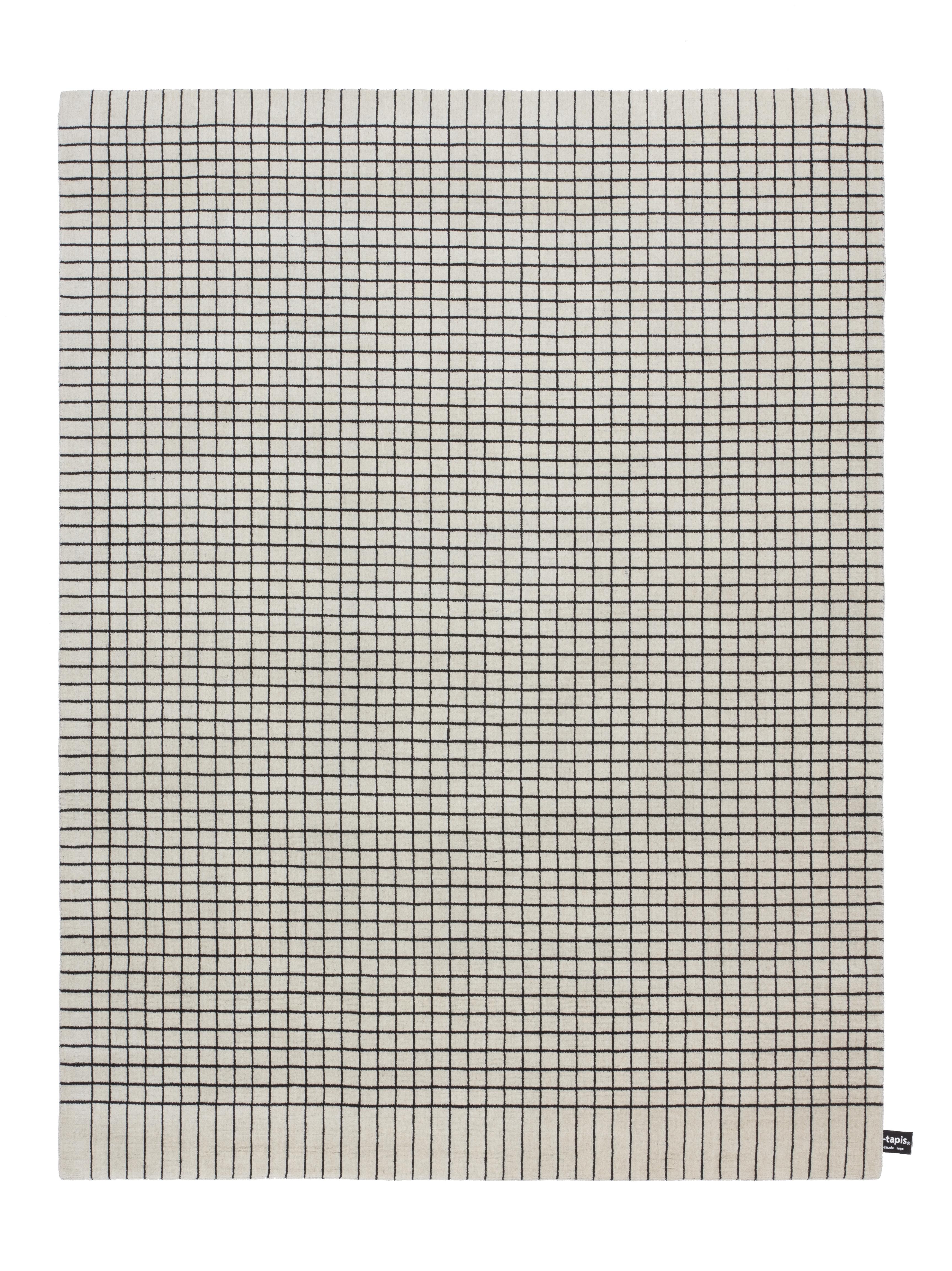 For Sale: White cc-tapis Metroquadro Collection Back to School Rug 2