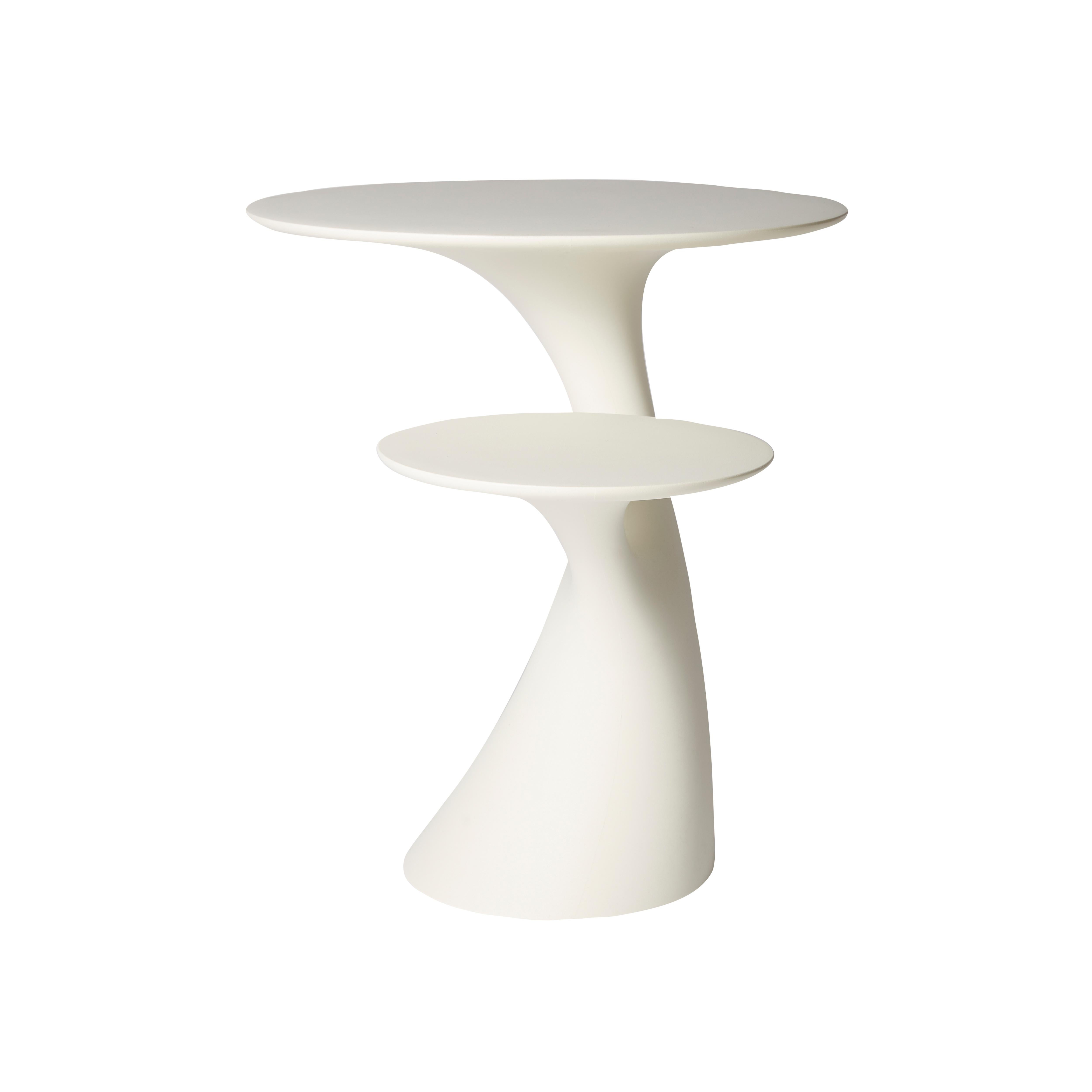 For Sale: White Modern Plastic White Gray Green Pink or Tree Side Table by Stefano Giovannoni 2