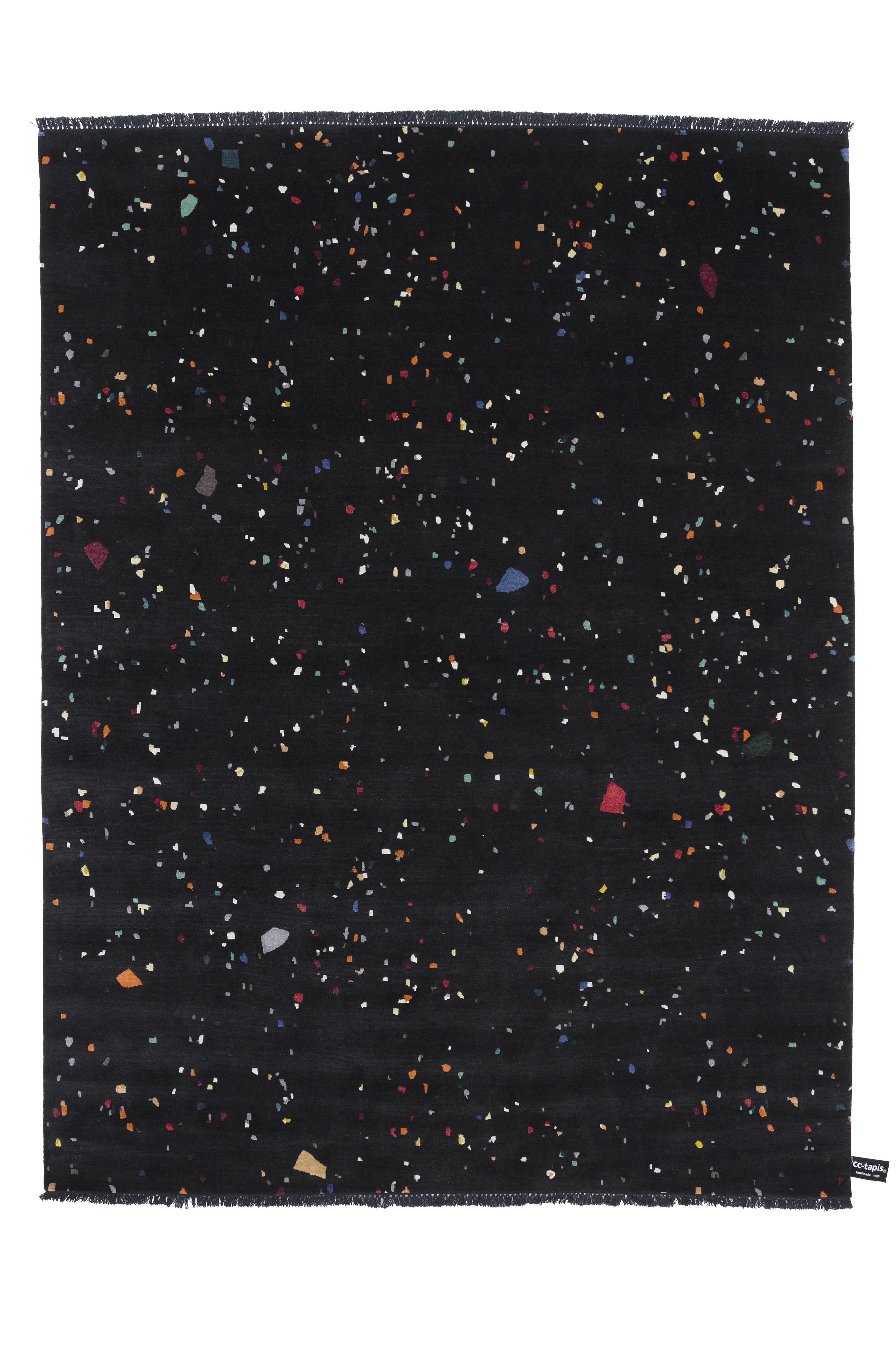 For Sale: Black cc-tapis After Party Natural White Rug by Garth Roberts