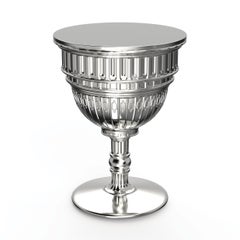 Modern Neoclassical Gold or Silver Plastic Sidetable by Studio Job