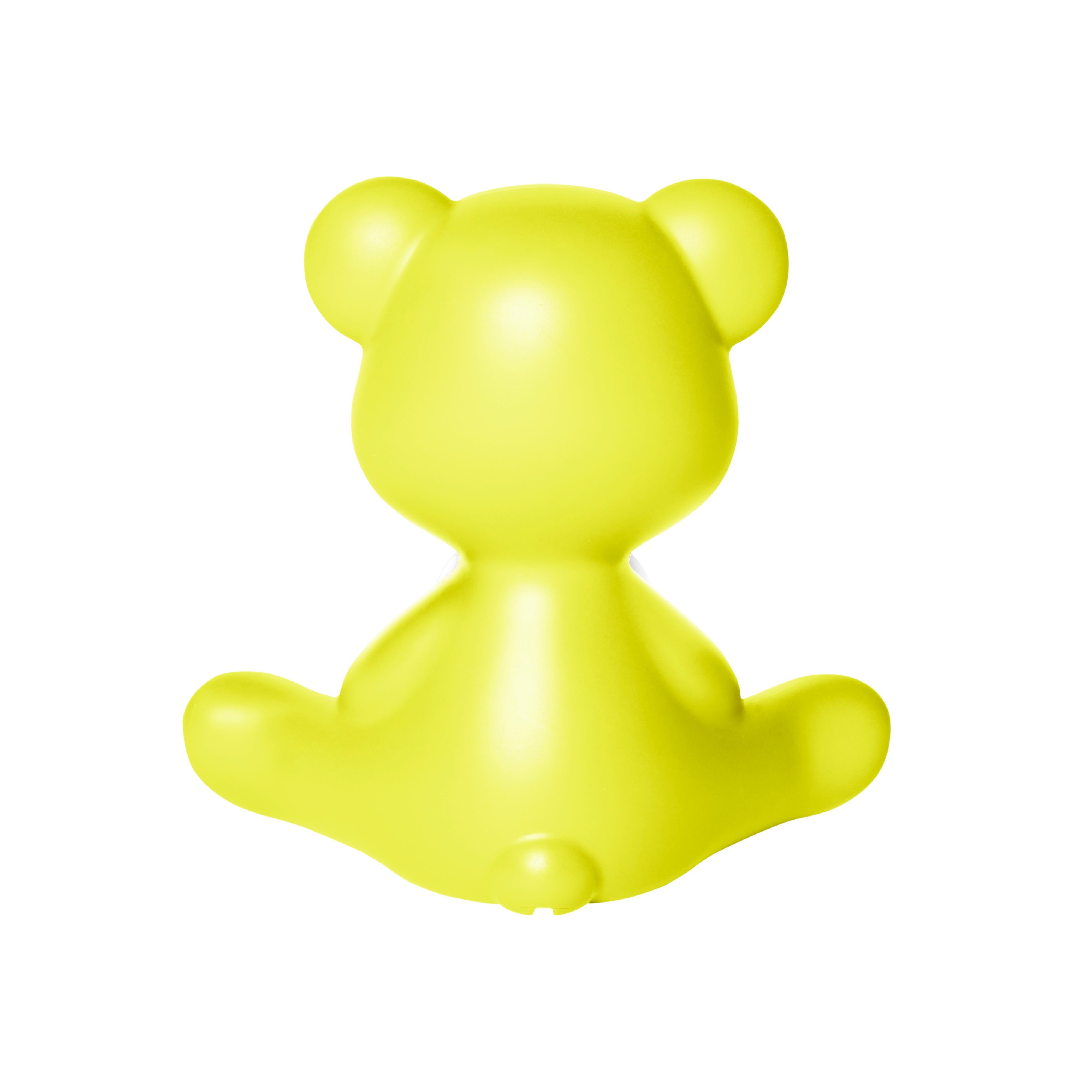En vente : Green (Lime) Lampe de bureau moderne en forme d'ours Teddy, violet, vert, orange, rose, blanc, bleu, noir ou jaune 8