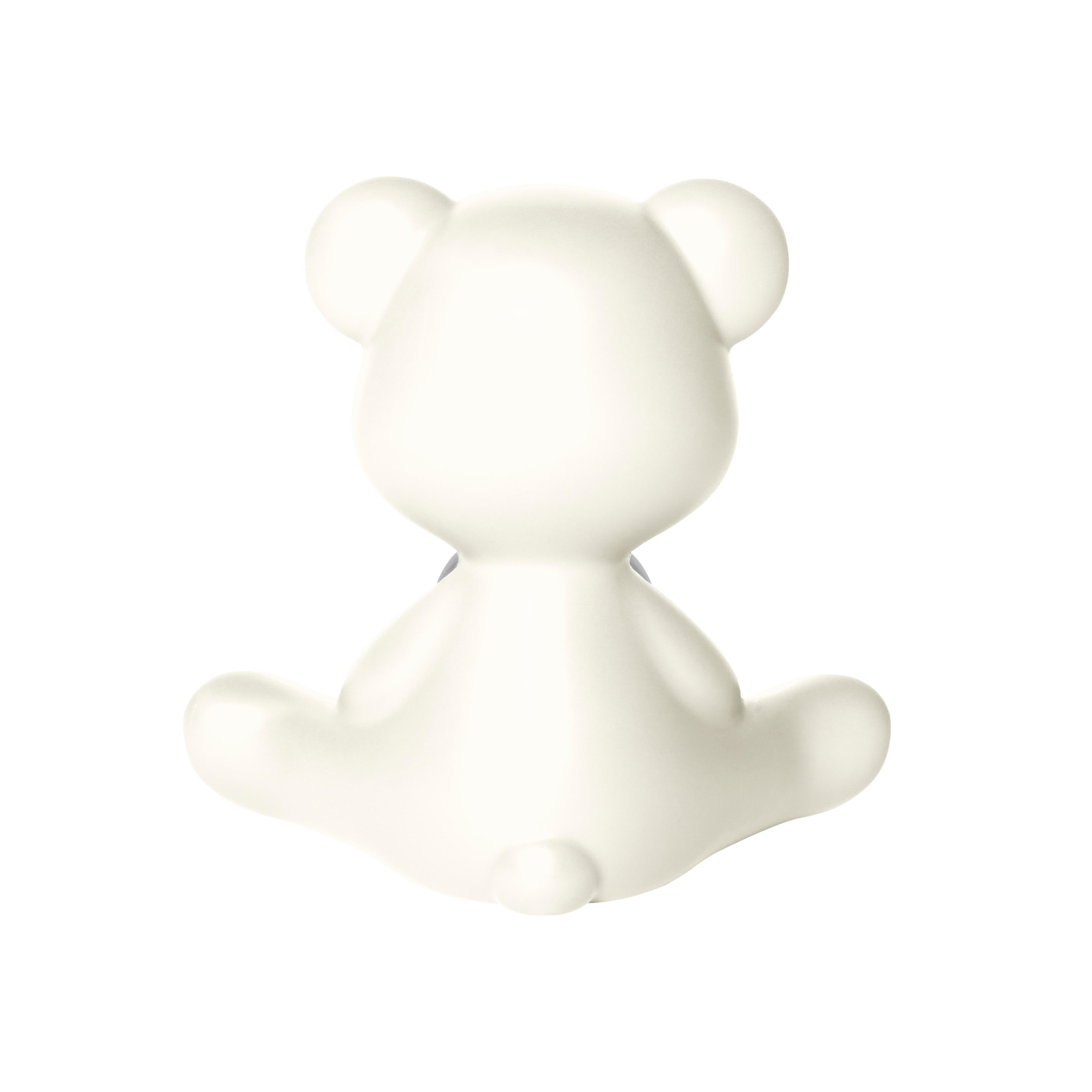 En vente : White Lampe de bureau moderne en forme d'ours Teddy, violet, vert, orange, rose, blanc, bleu, noir ou jaune 7