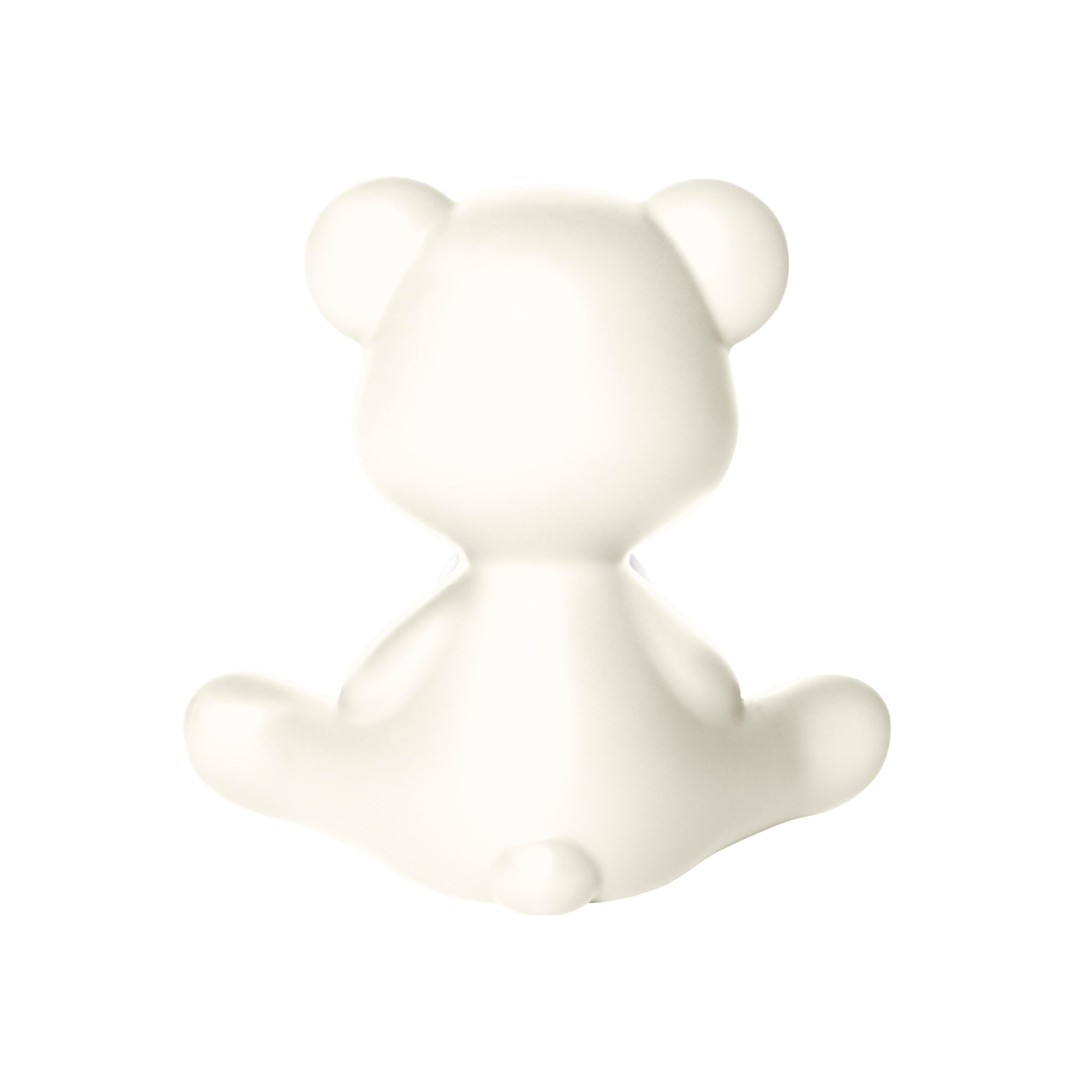 En vente : White Lampe de bureau moderne en forme d'ours Teddy, violet, vert, orange, rose, blanc, bleu, noir ou jaune 8