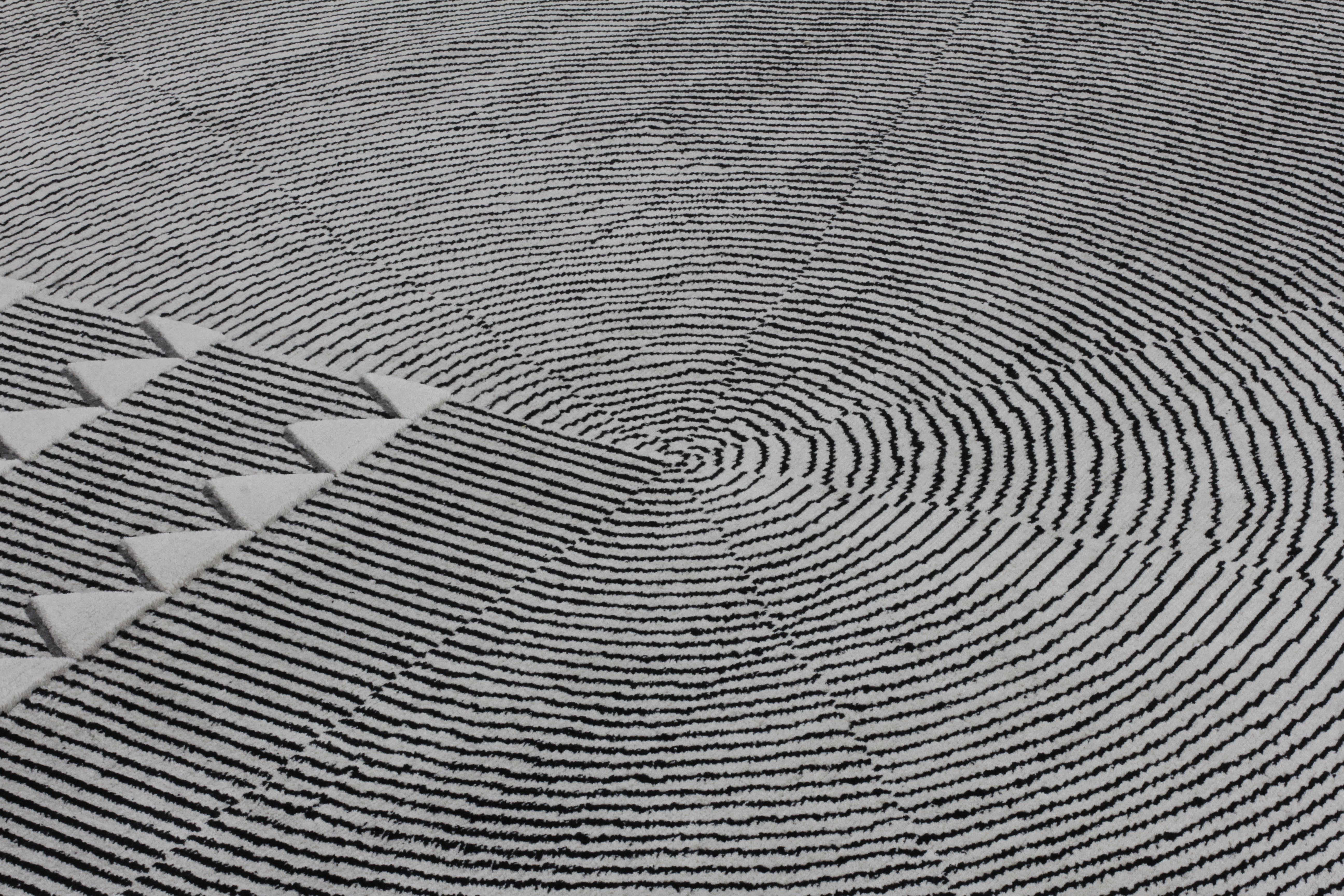 in vendita: Black (Black & White) cc-tapis  Tappeto Plasterworks C di David/Nicolas 2