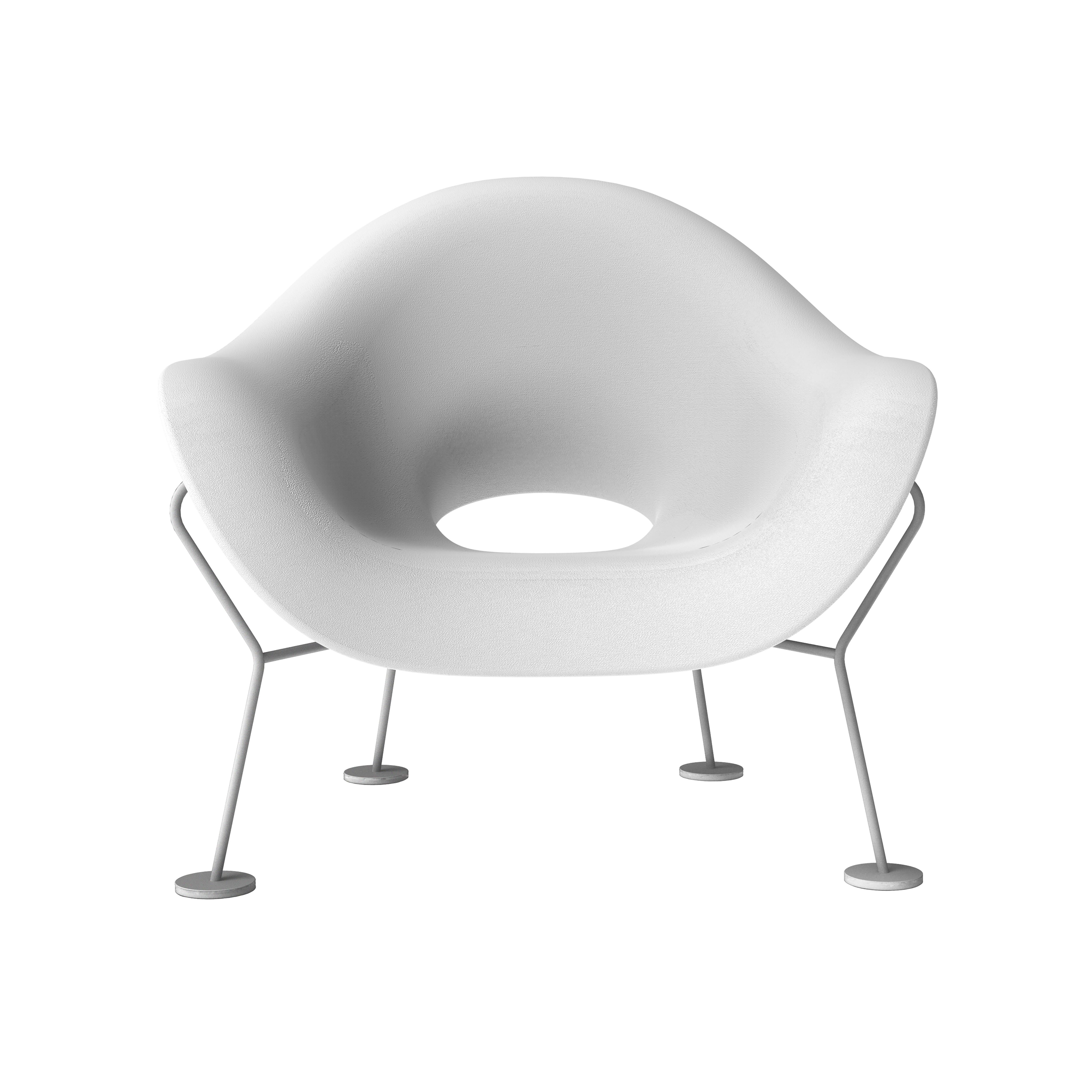 En vente : White Fauteuil ou chaise de salle à manger moderne en laiton noir, blanc, vert ou rose