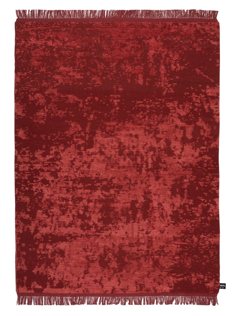 For Sale: Red (Red (AS-01)) Oldie Soie Rug by cc-tapis