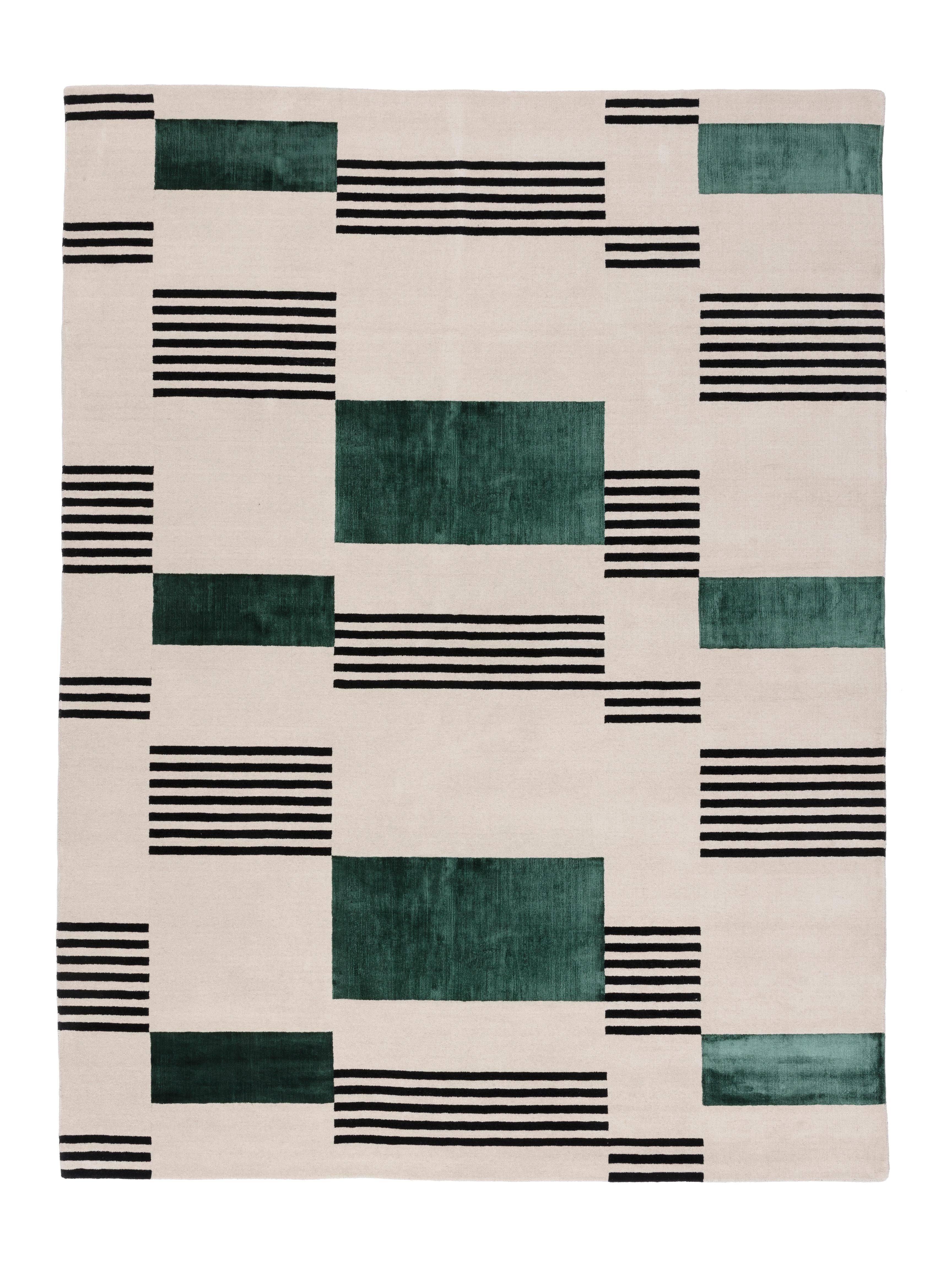 For Sale: Green (Forest)  Studiopepe Hello Sonia! Rug for cc-tapis