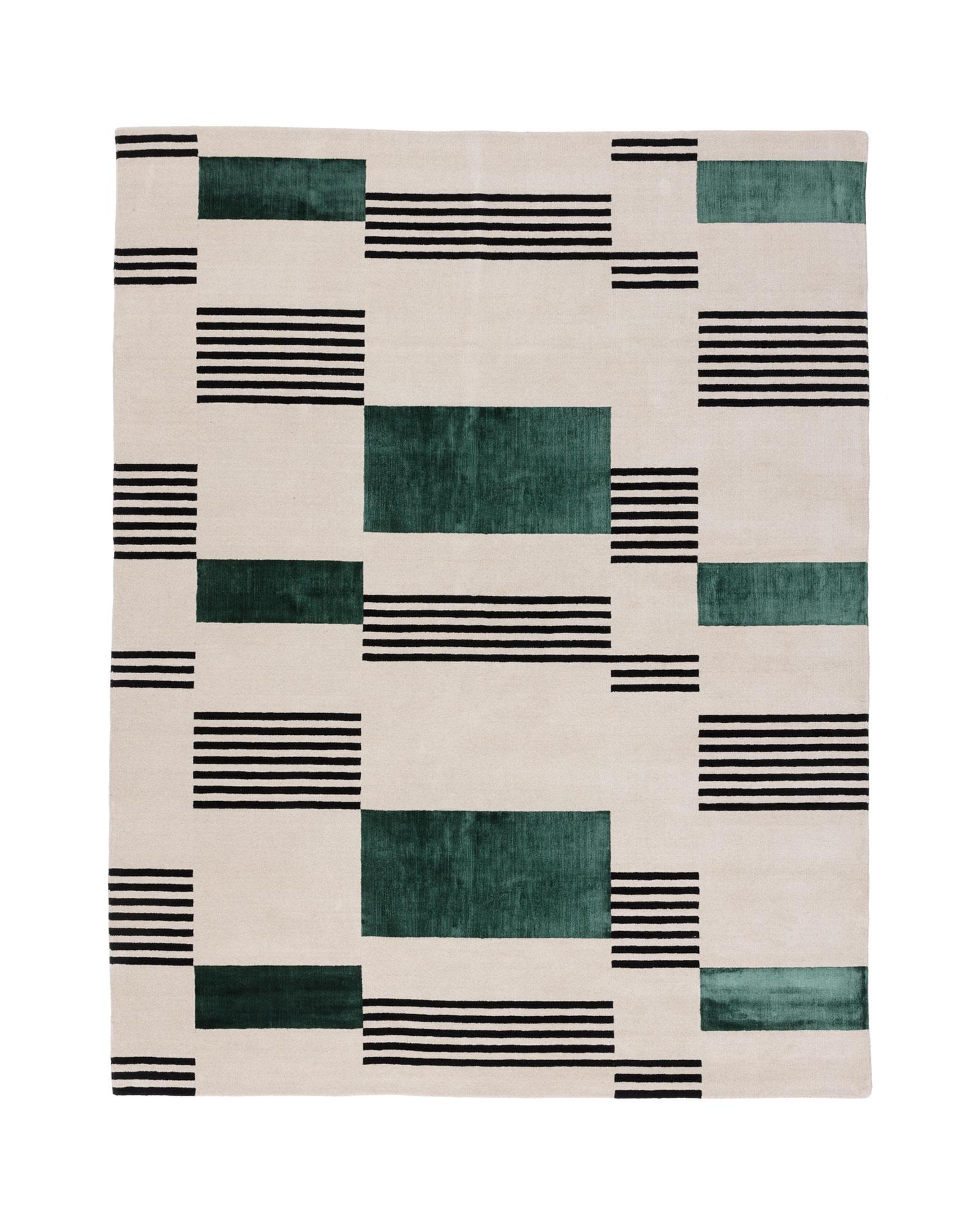 For Sale: Green (Forest)  Studiopepe Hello Sonia! Rug for cc-tapis 2