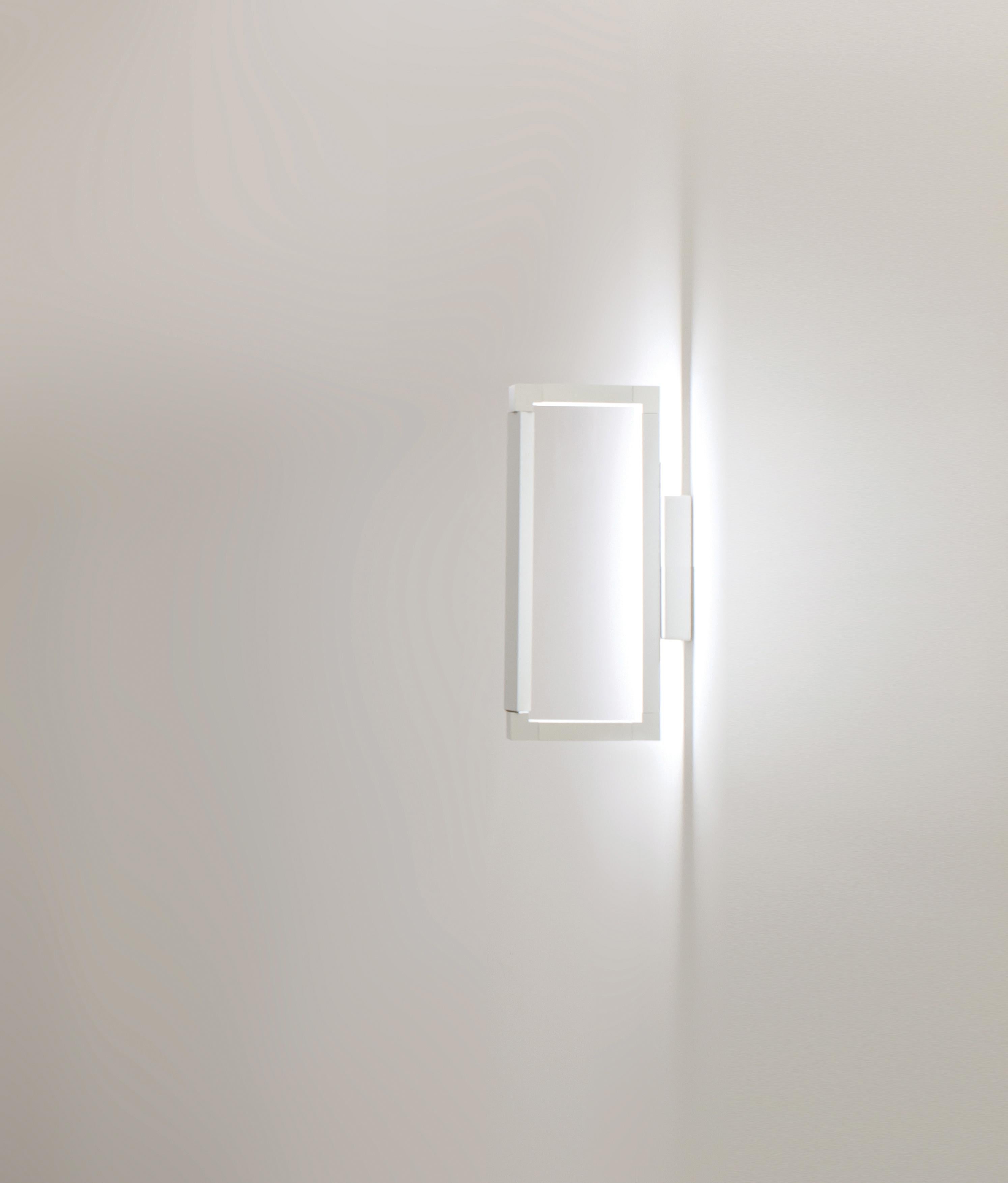 For Sale: White (White ) Nemo Spigolo Wall Lamp LED 2700K by Studiocharlie 2