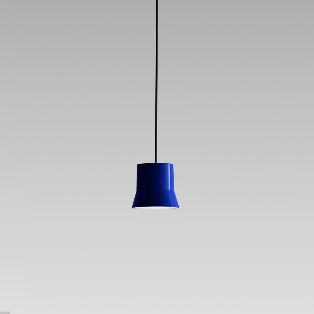 For Sale: Blue Artemide Giò Light Suspension Lamp by Patrick Norguet 2