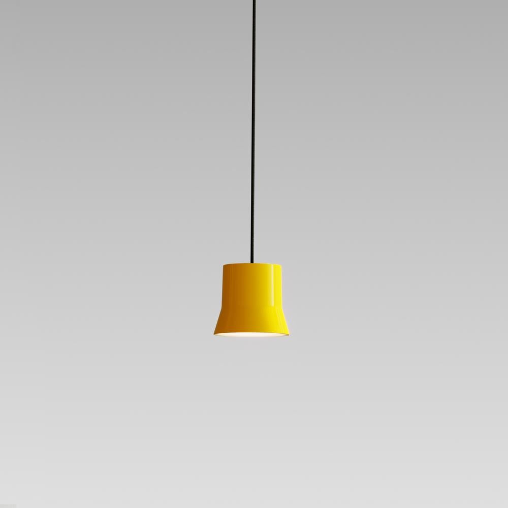 For Sale: Yellow Artemide Giò Light Suspension Lamp by Patrick Norguet 3