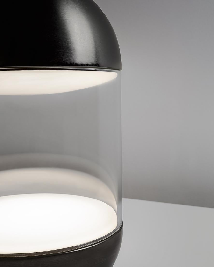 For Sale: Black (NIBL — Nickel Black) Firmamento Milano Pillola Table Lamp by Parisotto and Formenton Architetti 3