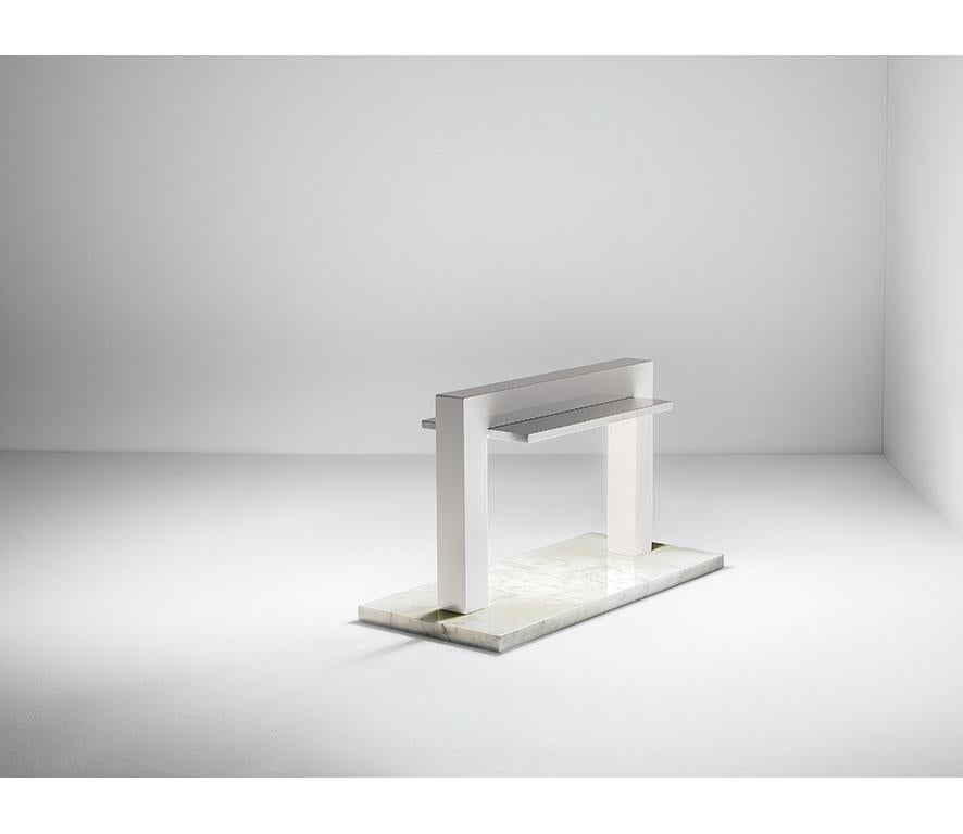 For Sale: White (WH — White) Firmamento Milano Trilite Table Lamp by Franco Raggi 2