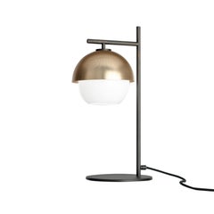 VeniceM Urban Table Light in Dark Burnished Brass by Massimo Tonetto