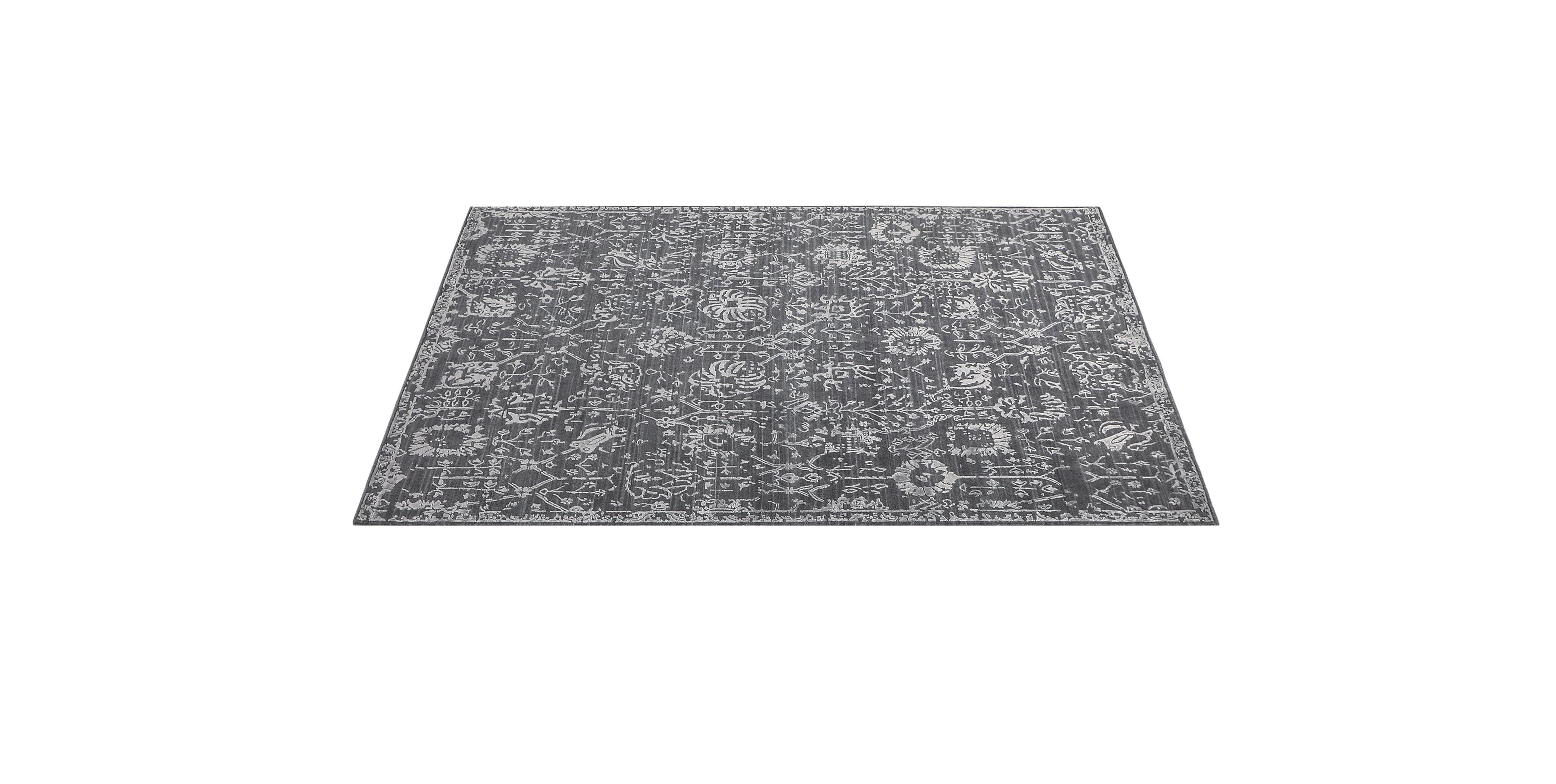 For Sale: Gray (Abra Carbon) Ben Soleimani Abra Rug 9'x12' 2