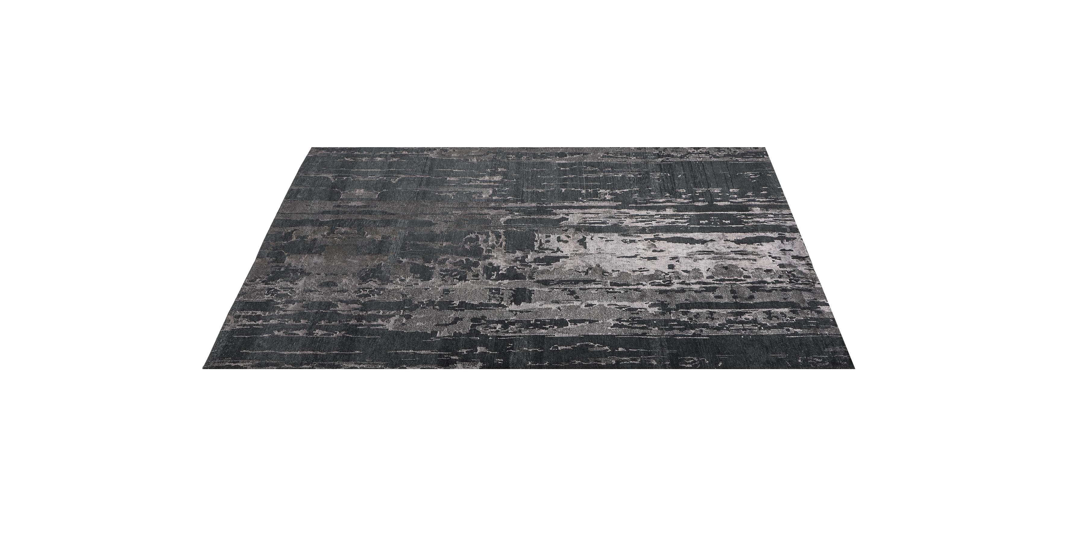 For Sale: Black (Reve Gunmetal) Ben Soleimani Reve Rug 9'x12' 4