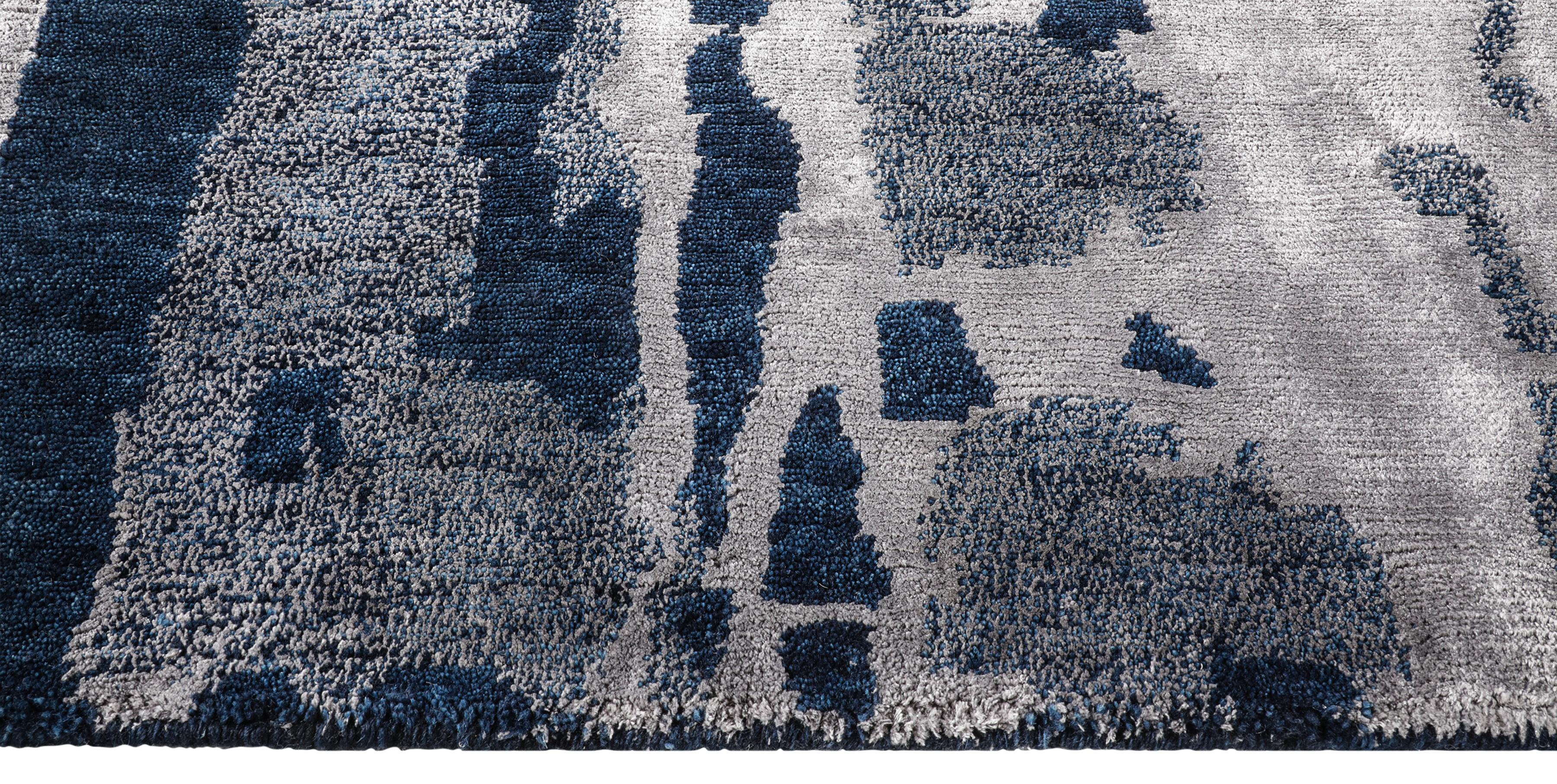 For Sale: Blue (Reve Navy) Ben Soleimani Reve Rug 9'x12' 4