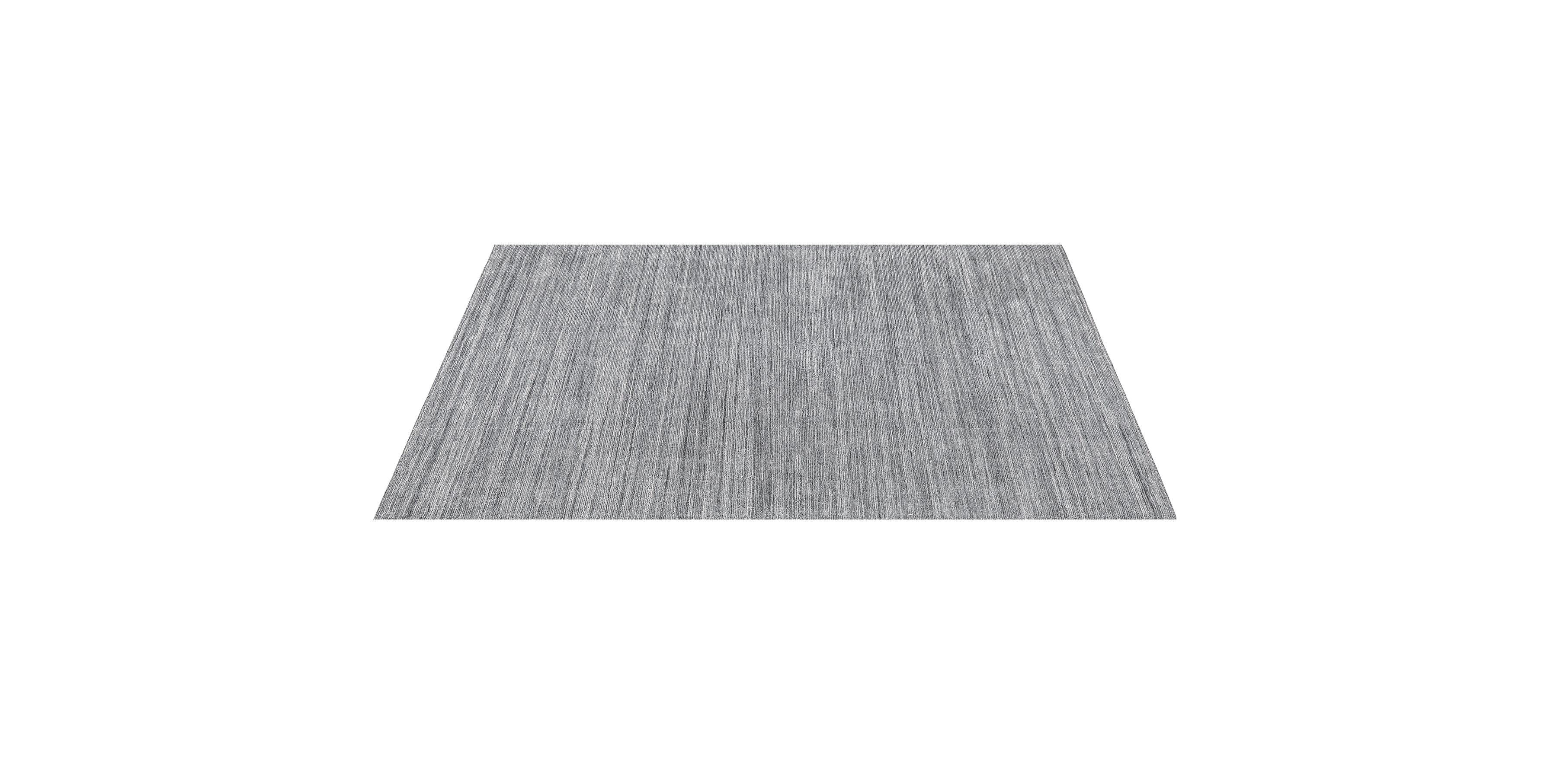 For Sale: Gray (Performance Distressed Carbon) Ben Soleimani Performance Distressed Rug 9'x12' 2