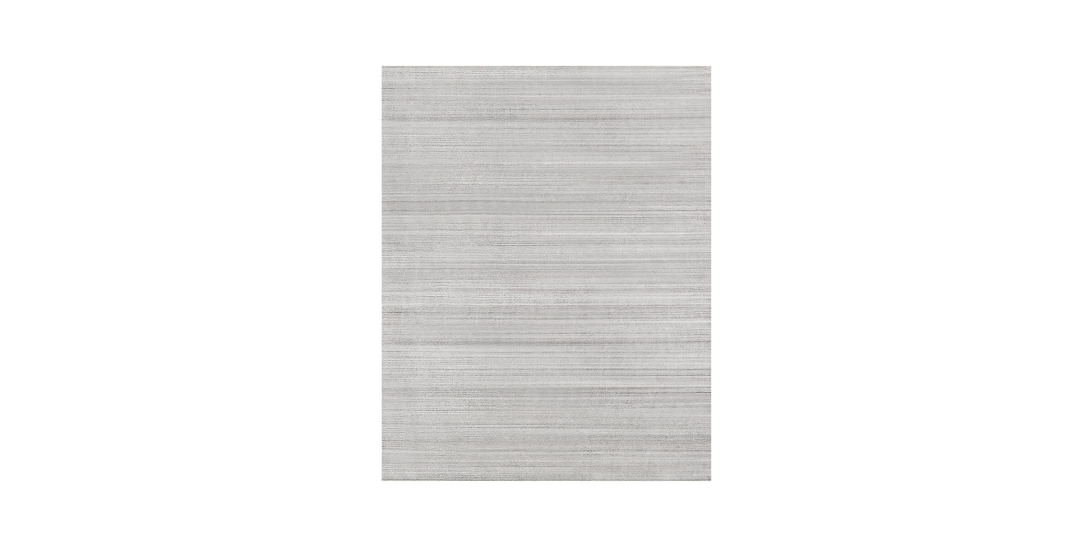 For Sale: Gray (Nahla Graphite) Ben Soleimani Nahla Rug– Handwoven Charcoal 9'x12'