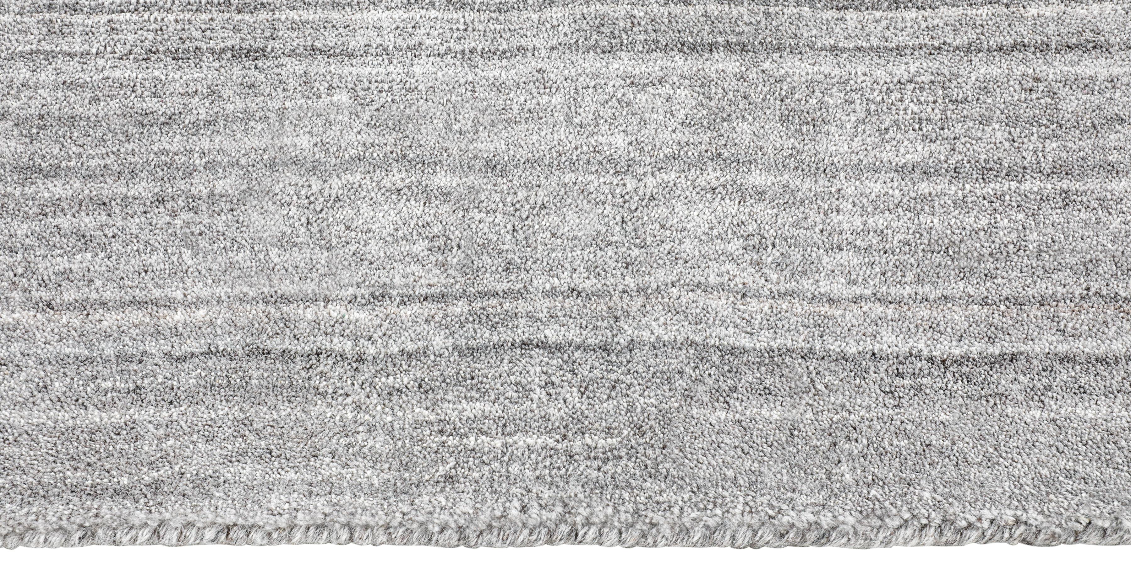 For Sale: Gray (Nahla Graphite) Ben Soleimani Nahla Rug– Handwoven Charcoal 9'x12' 3