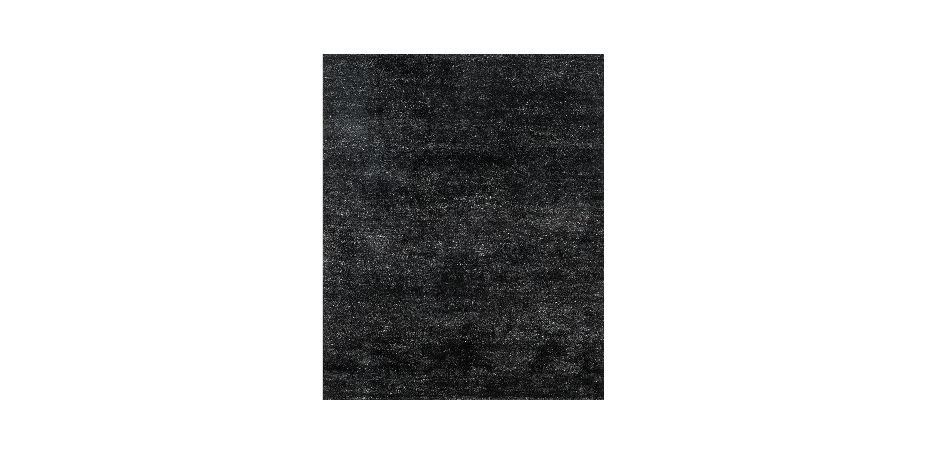 For Sale: Black (Pelu Black) Ben Soleimani Pelu Rug 9'x12'