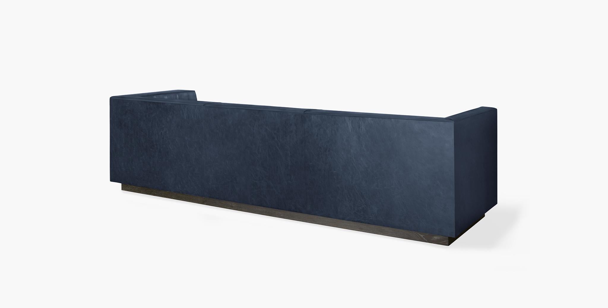 For Sale: Blue (Refined Saddle Slate) Ben Soleimani Palmer Sofa Large 2