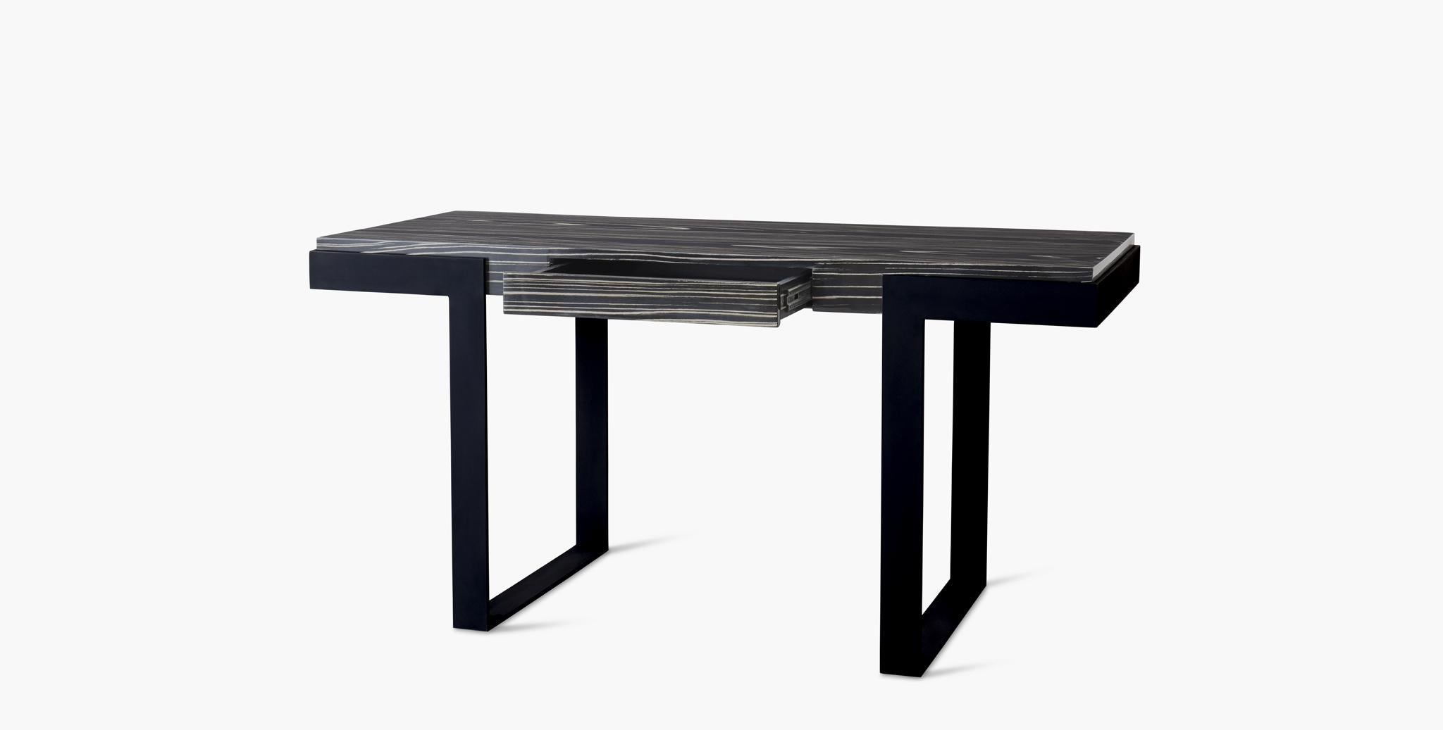 Black (Ebony Bark) Ben Soleimani Linden Desk 2