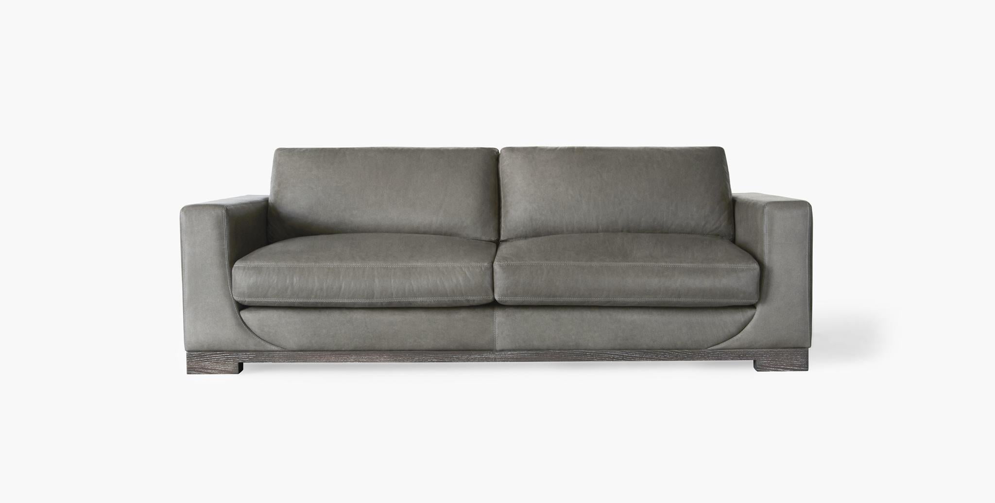 For Sale: Gray (Refined Saddle Wolf) Ben Soleimani Sussex Sofa 2