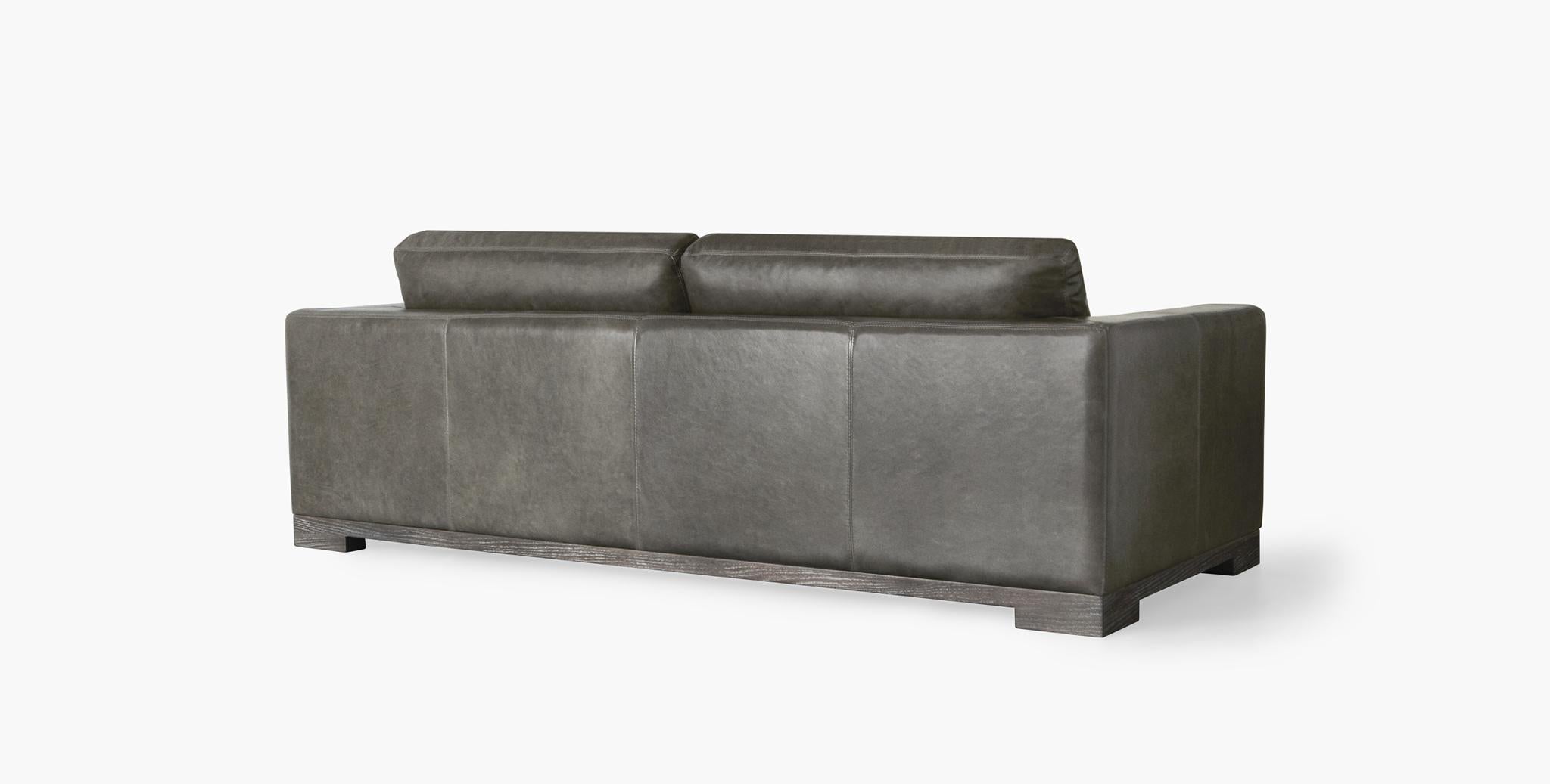 For Sale: Gray (Refined Saddle Wolf) Ben Soleimani Sussex Sofa 4