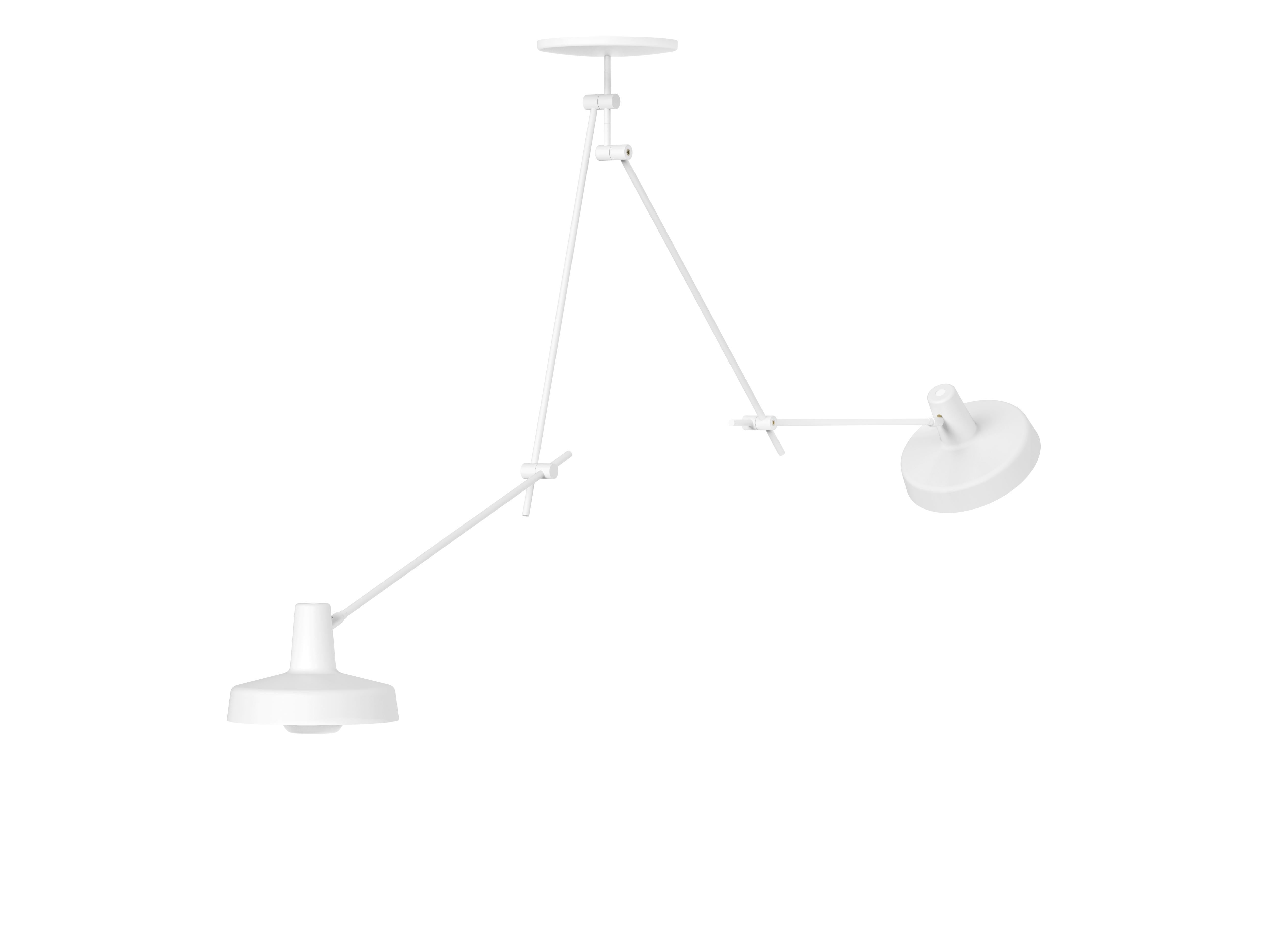 For Sale: White Grupa LED Arigato 2 Long Chandeliers by Filip Despot, Ivana Pavic, Tihana Taraba