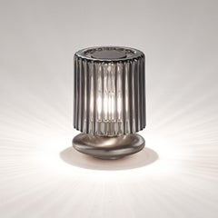 Vistosi Tread LT Table Lamp with Bronze Base by Chiaramonte