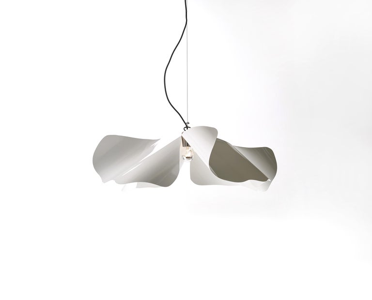 For Sale: White Opinion Ciatti Papavero Raggiante Large Pendant Lamp 2