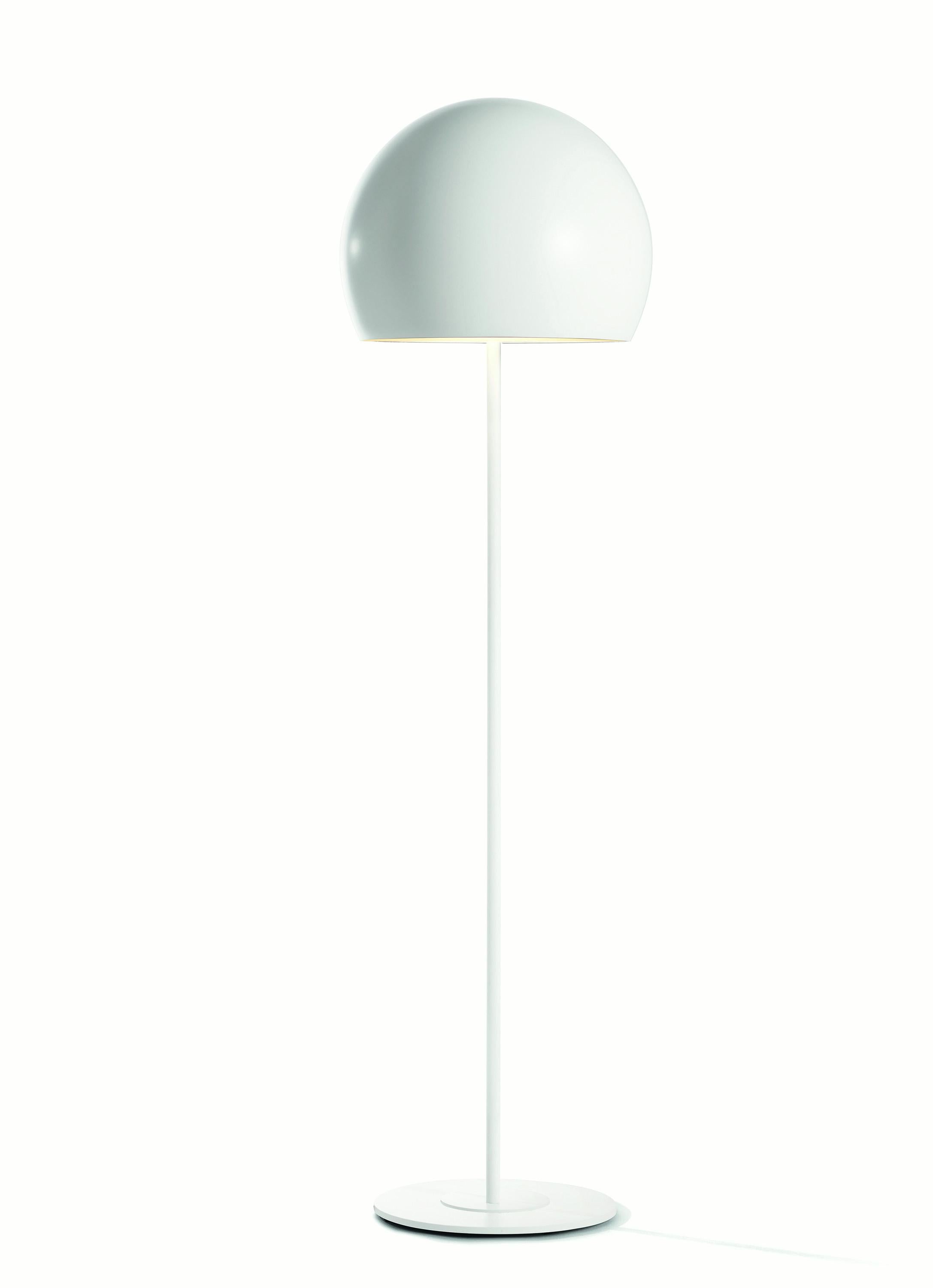 For Sale: White Opinion Ciatti LAlampada Small Floor Lamp