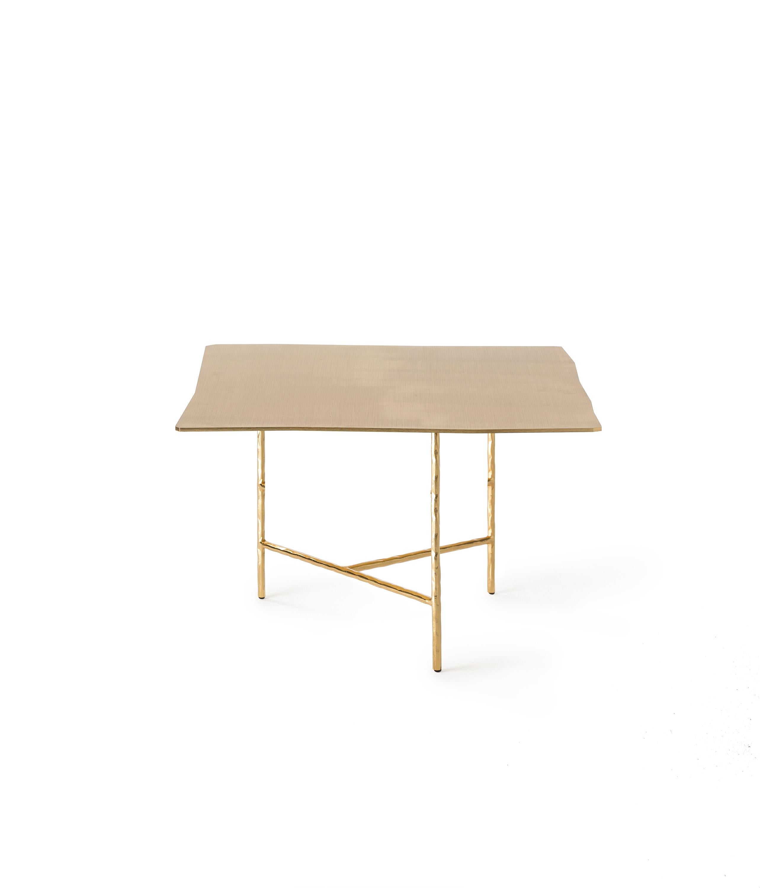 For Sale: Gold (Gold 24K) Opinion Ciatti XXX Large Square Table