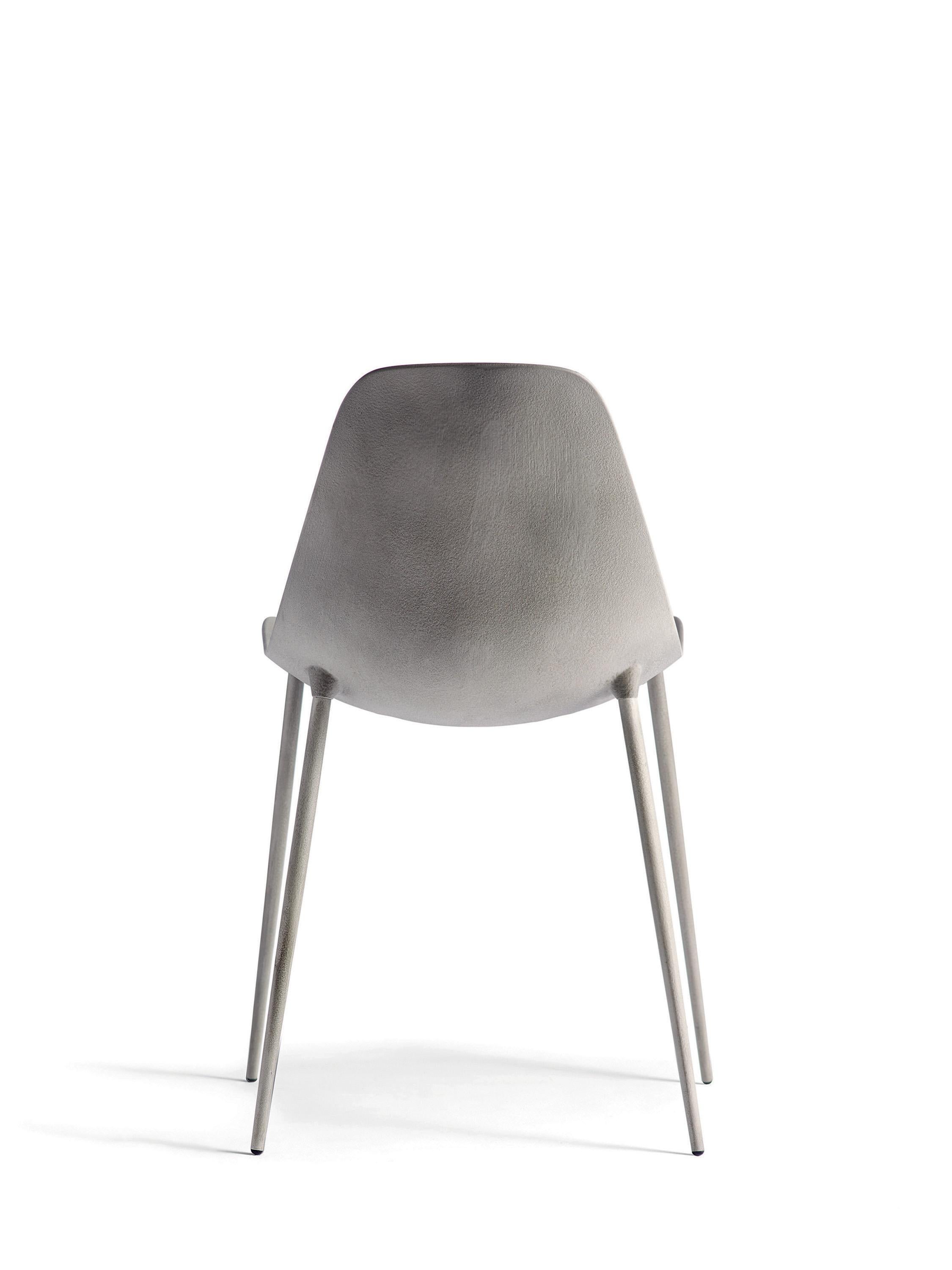 En vente : Gray (Concrete) Opinion Ciatti chaise Mammamia non empilable:: lot de 2 2