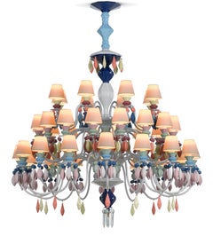 Lladro Belle de Nuit 40-Light Chandeliers