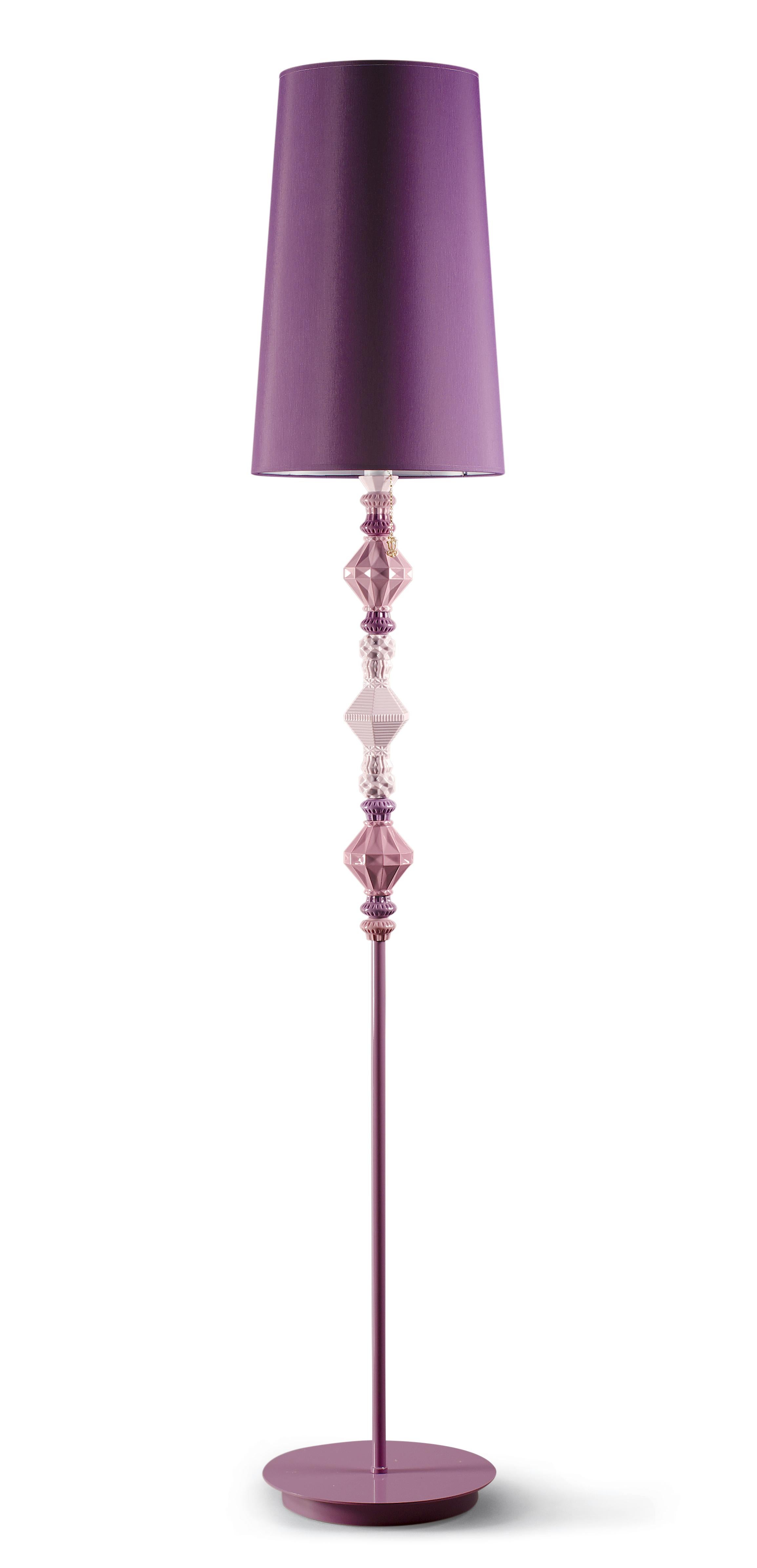 Im Angebot: Lladro Belle de Nuit Stehlampe II (Pink)