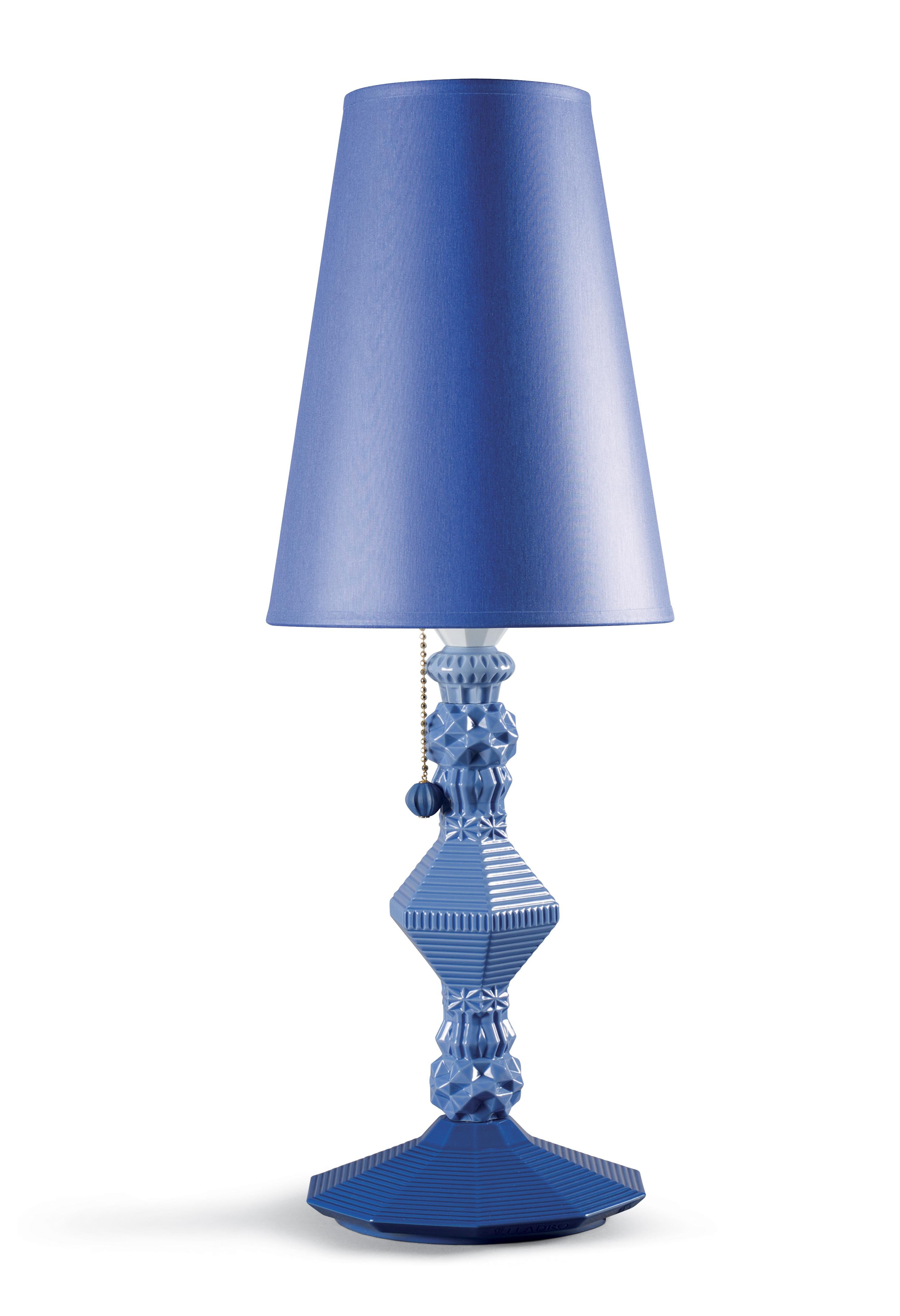 En vente : Blue Lampe de table Lladro Belle de Nuit